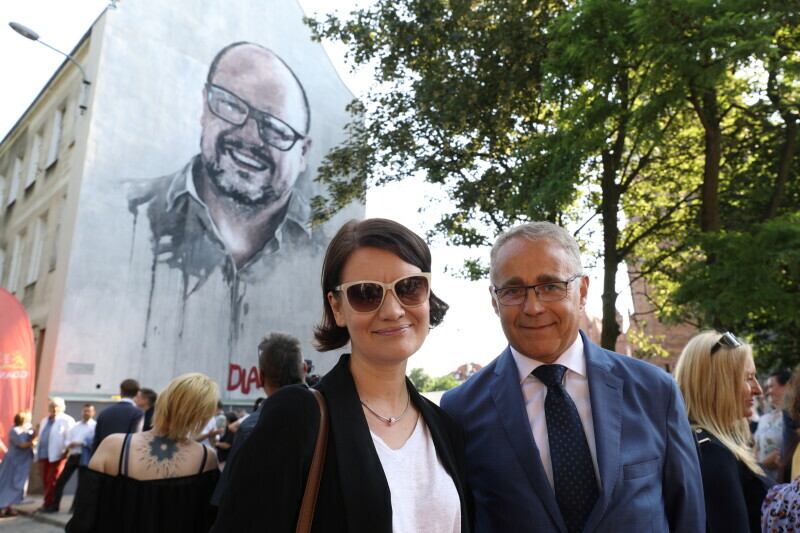 Na zdj. wiceprezydent Gdyni Katarzyna Gruszecka-Spychała i konsul Francji Alain Mompert. Fot. Grzegorz Mehring/www.gdansk.pl