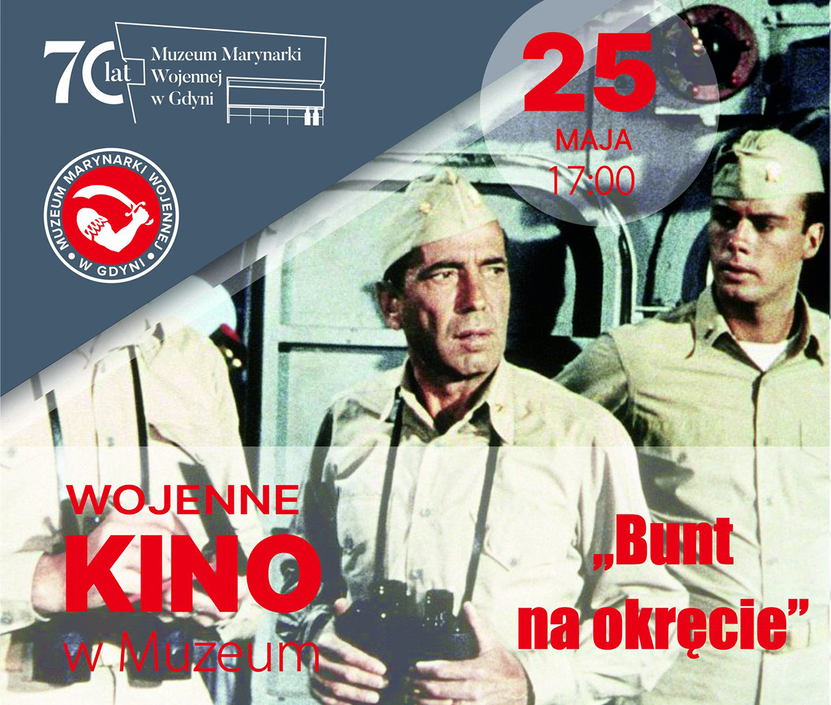 Wojenne kino w Muzeum - &bdquo;Bunt na okręcie&rdquo;