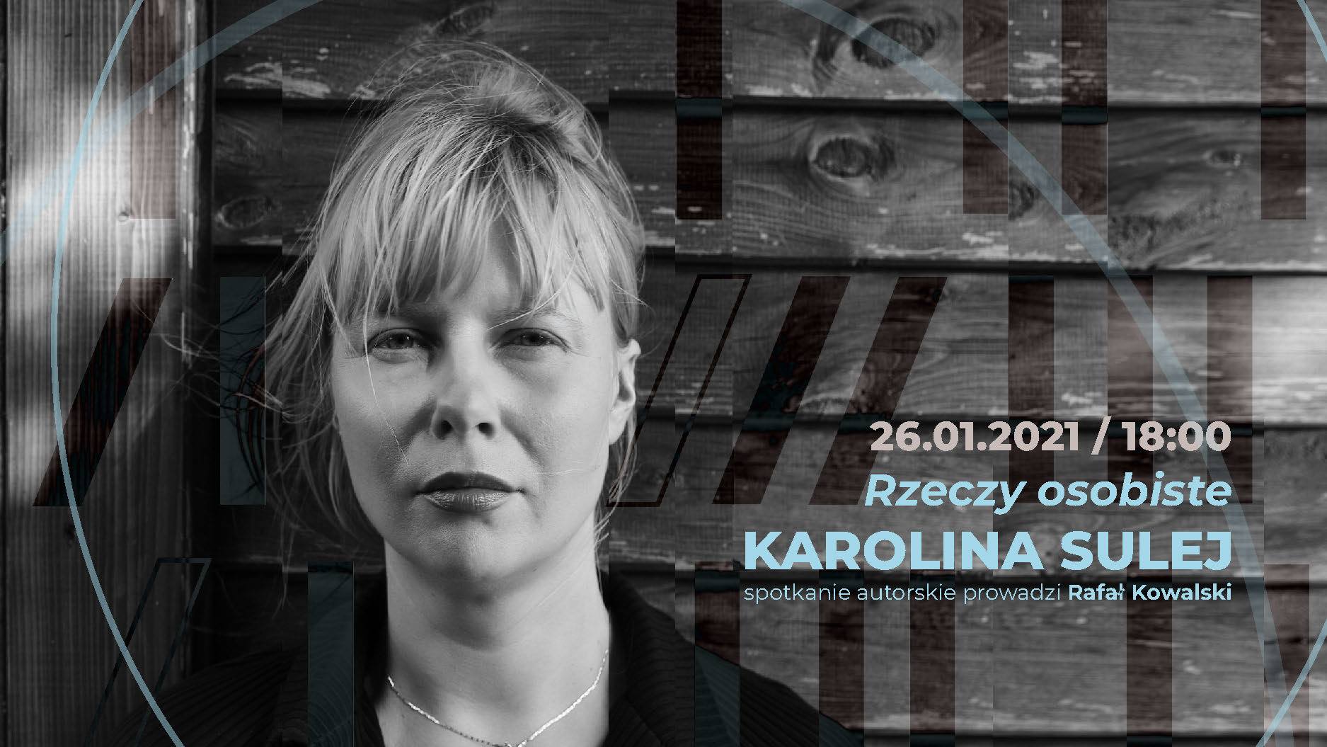 Rzeczy osobiste &ndash; spotkanie autorskie z Karoliną Sulej; źr&oacute;dło: Biblioteka Gdynia