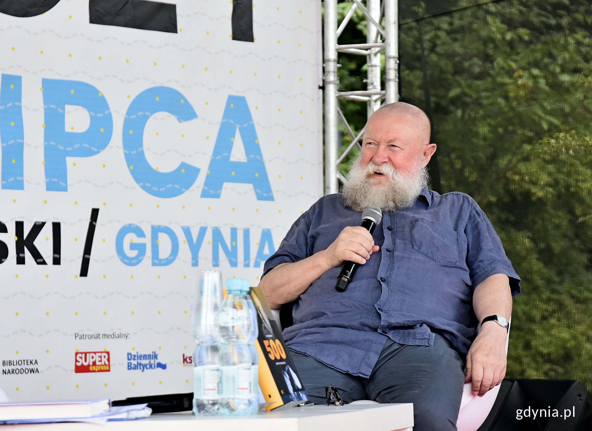 Profesor Jerzy Bralczyk, fot. Kamil Złoch