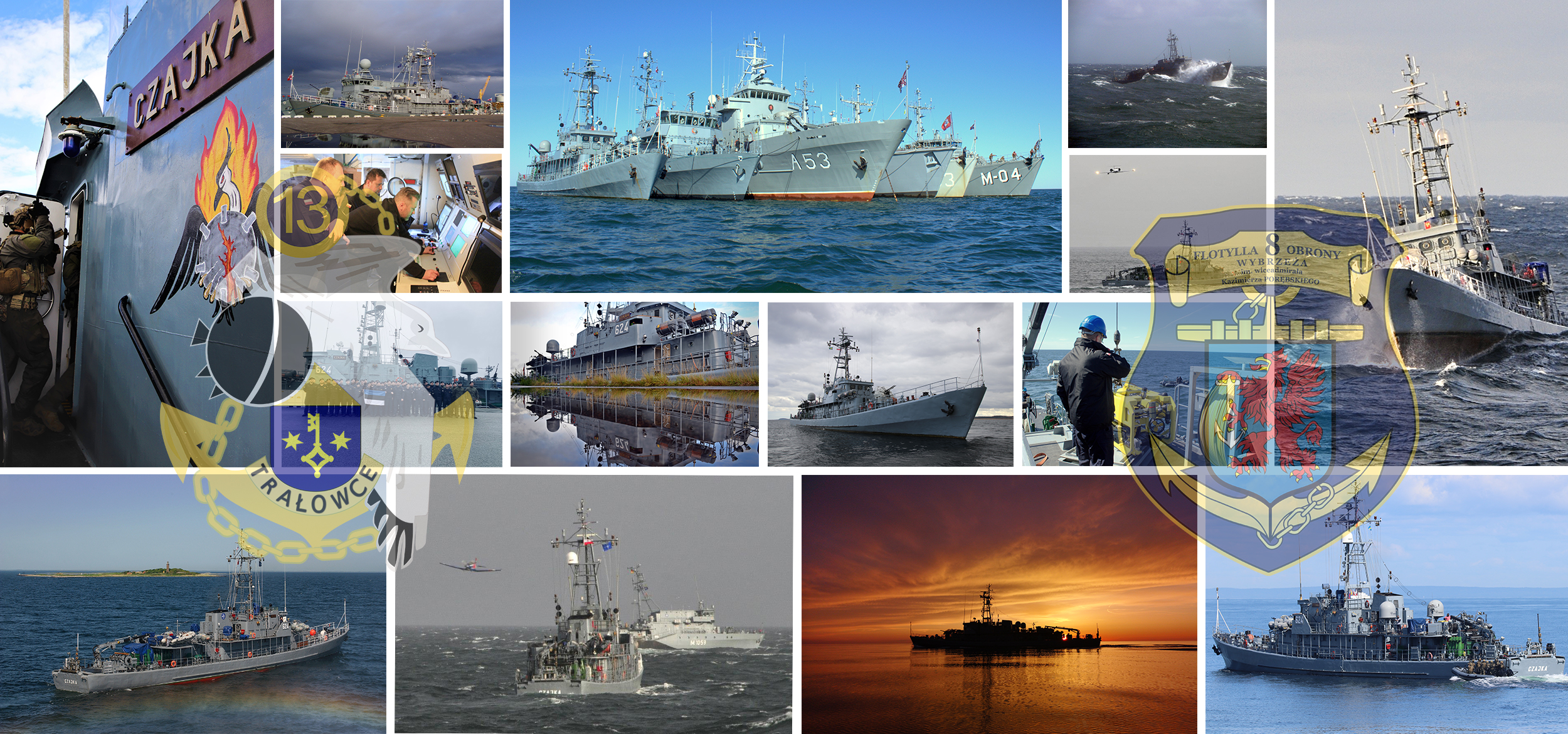ORP Czajka służył Marynarce Wojennej ponad 54 lata, fot. 8. Flotylla Obrony Wybrzeża