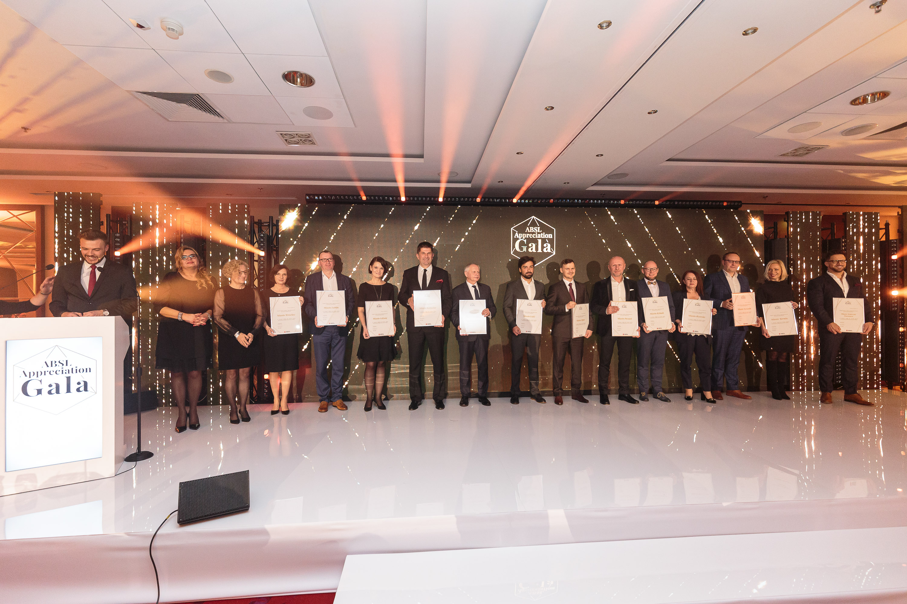 ABSL Aprecciation Gala to wydarzenie, kt&oacute;re honoruje instytucje, osoby, firmy i samorządy przyjazne rozwojowi branży w Polsce, fot. ABSL Poland