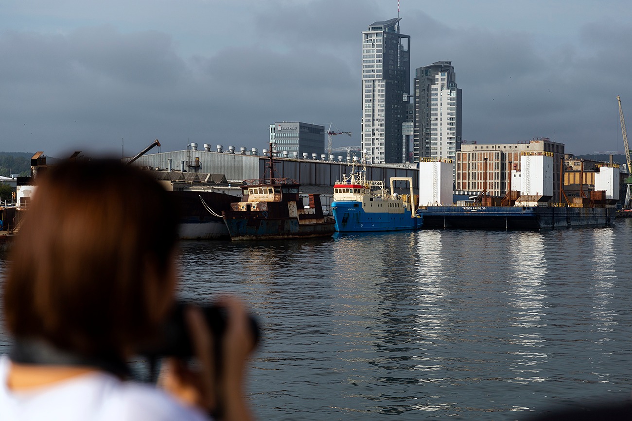 Rejs po Porcie Gdynia. Fot. Przemysław Kozłowski