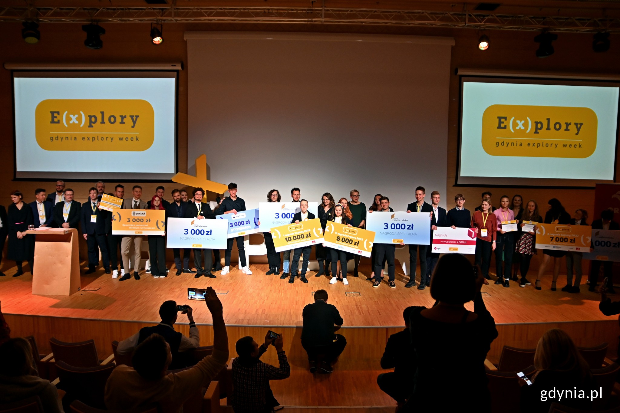 Finał konkursu naukowego Explory w Gdyni, fot. Magdalena Czernek