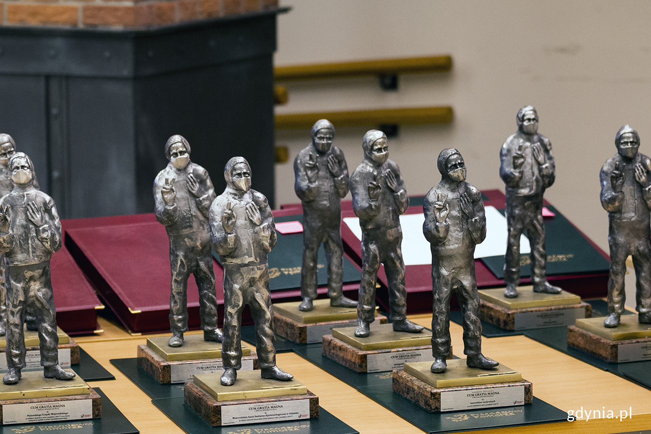 Nagrody Specjalne &ndash; Statuetki: Cum Gratia Magna. Fot. Przemysław Kozłowski