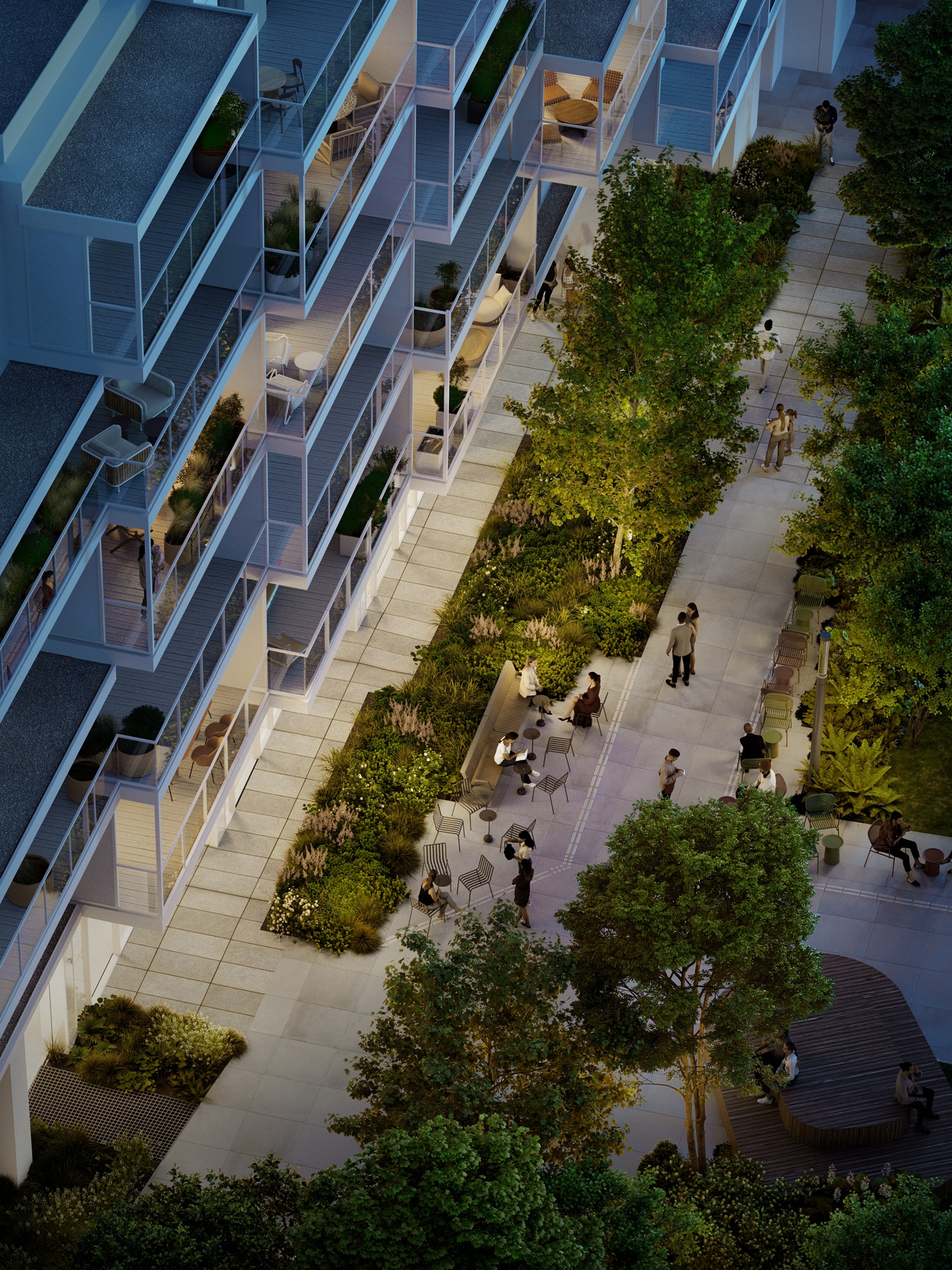 wizualizacja parku, mat. Invest Komfort