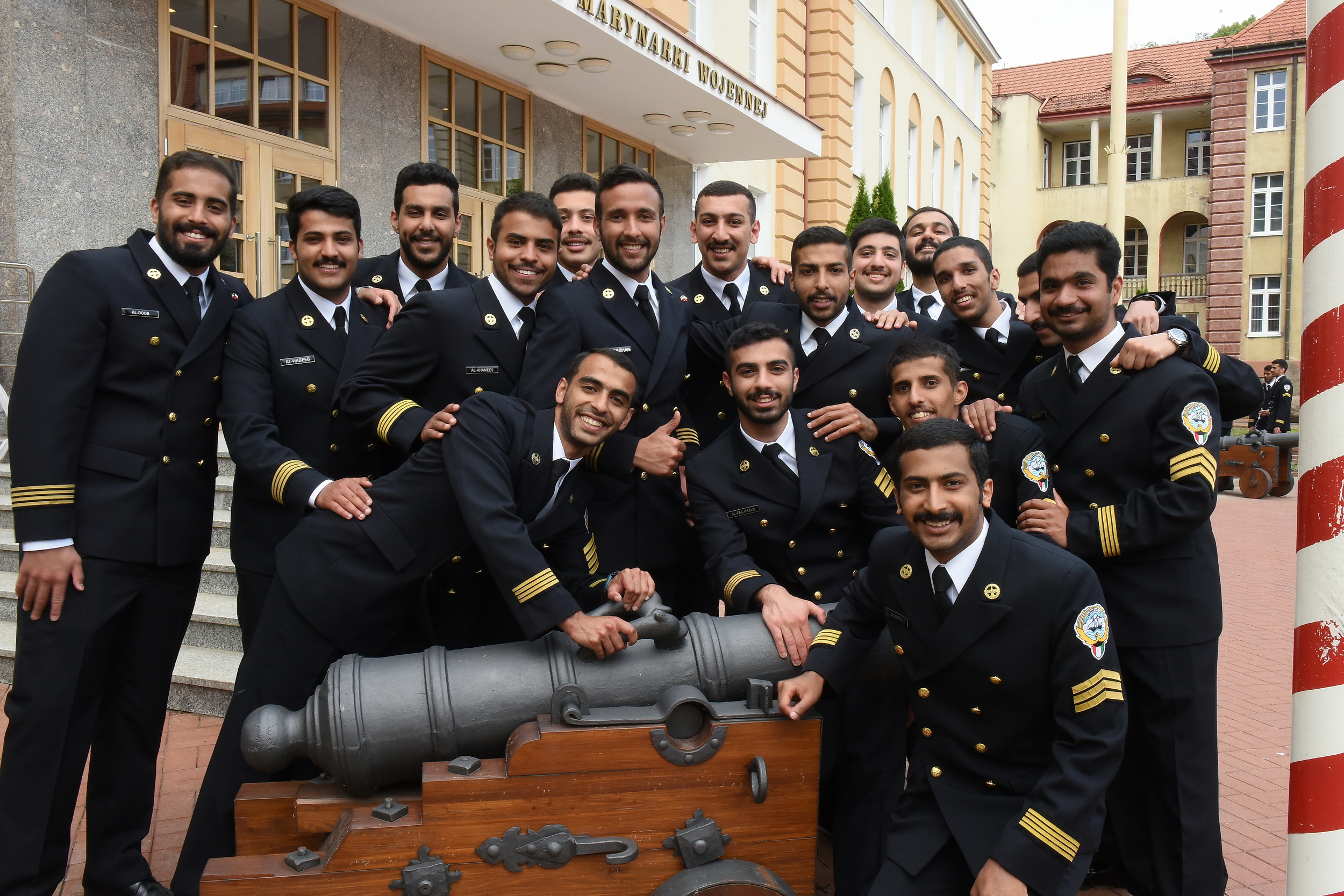 Studenci AMW z Kuwejtu, fot. AMW