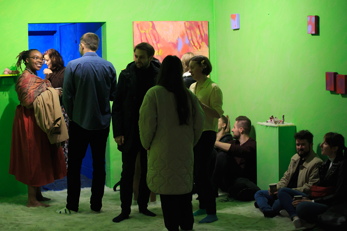 Jedno z wydarzeń w podziemiach Hal Targowych zorganizowane przez stowarzyszenie Halo Kultura. Źr&oacute;dło: Halo Kultura