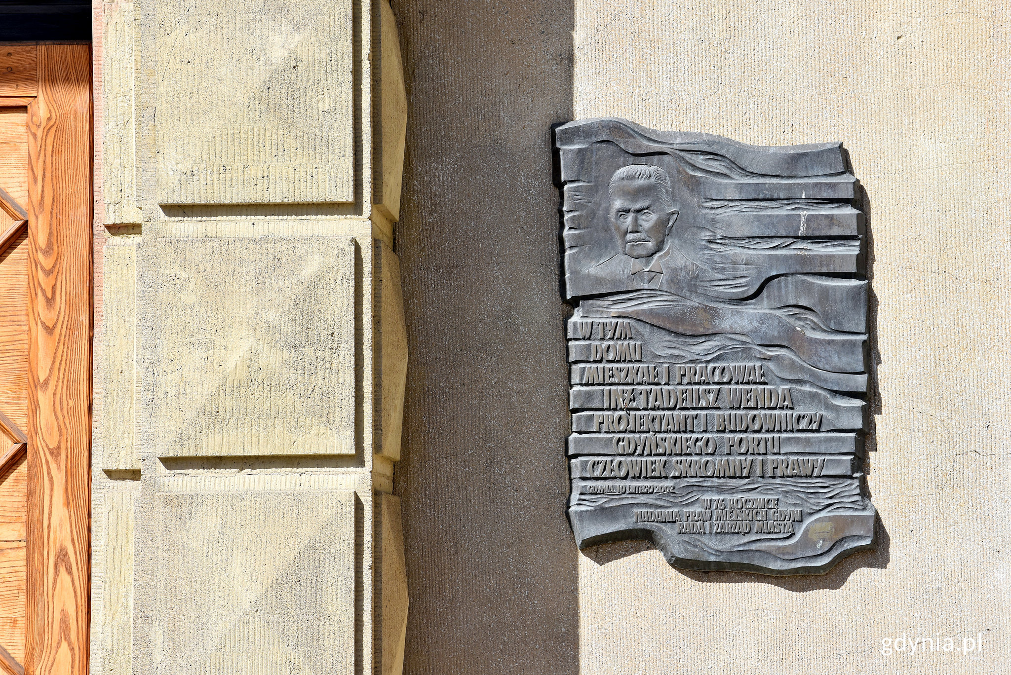 Tablica pamiątkowa, fot. Kamil Złoch
