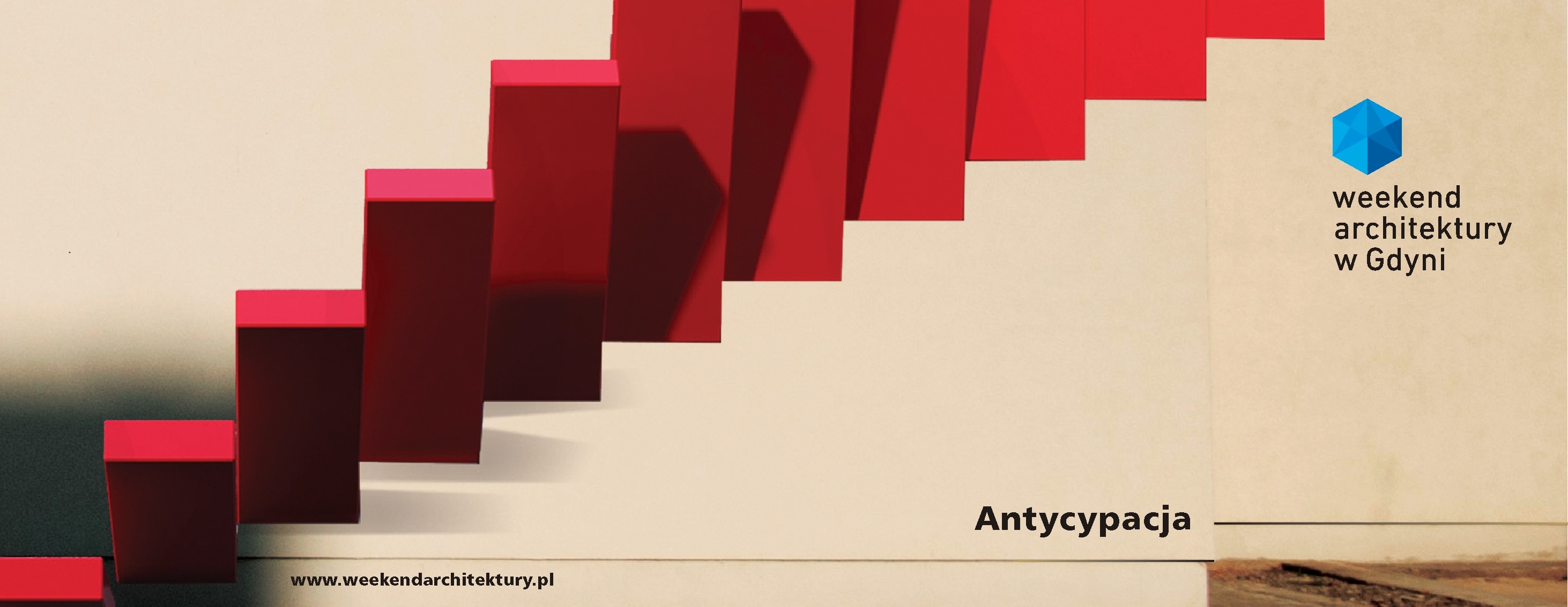 Plakat wydarzenia &bdquo;Weekend architektury w Gdyni 27-30 sierpnia 2020", mat. prasowe