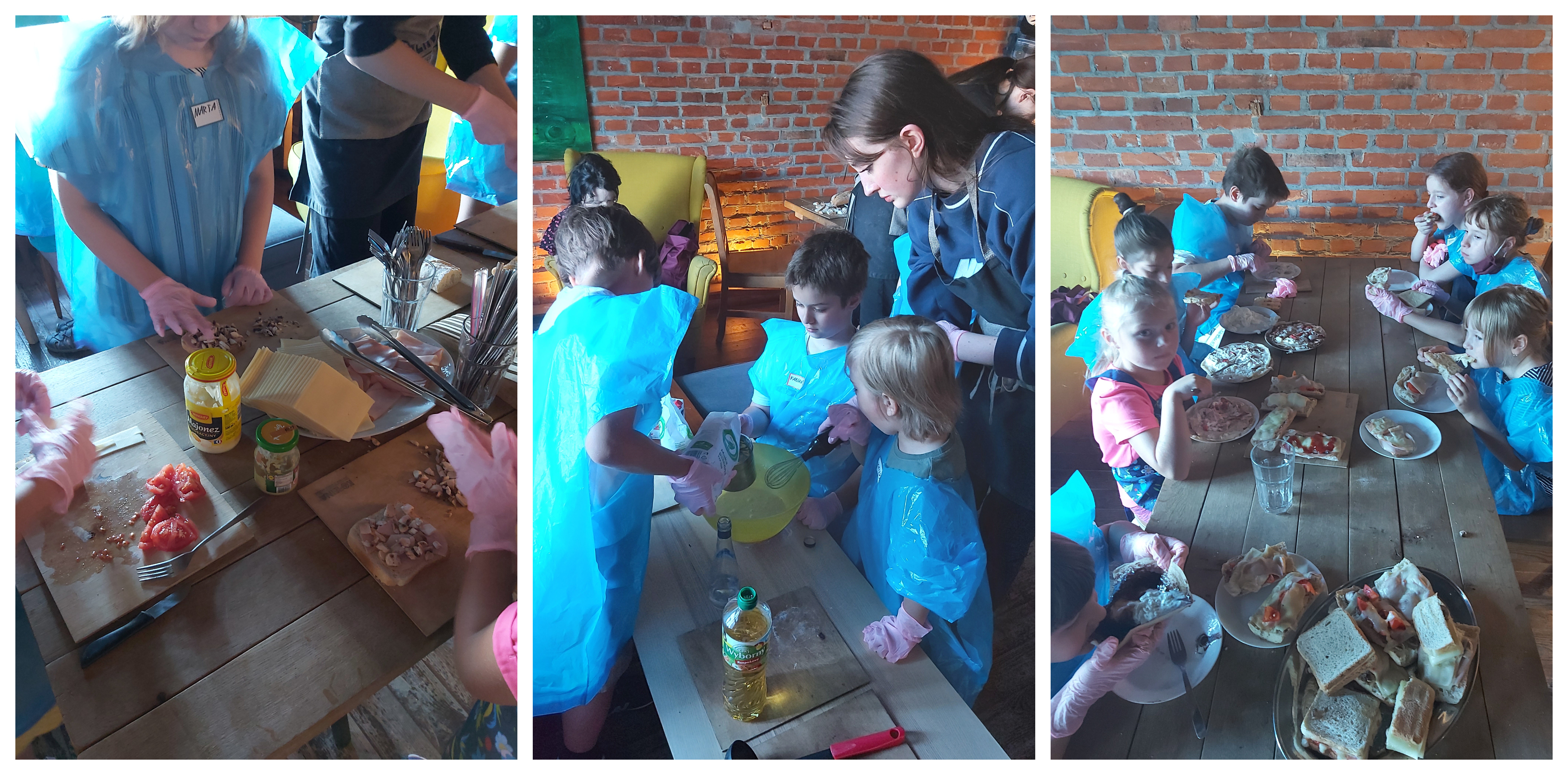 Dziecięca Akademia Kulinarna w Kofeina Gdynia Coffee House. Fot. Szlak Kulinarny Centrum Gdyni