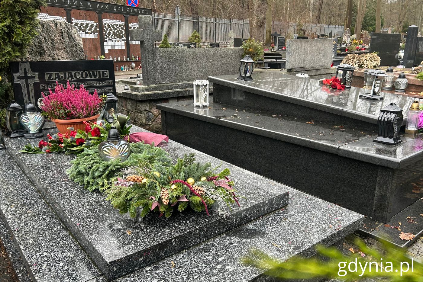 Gr&oacute;b Jerzego Zająca (fot. Magdalena Starnawska