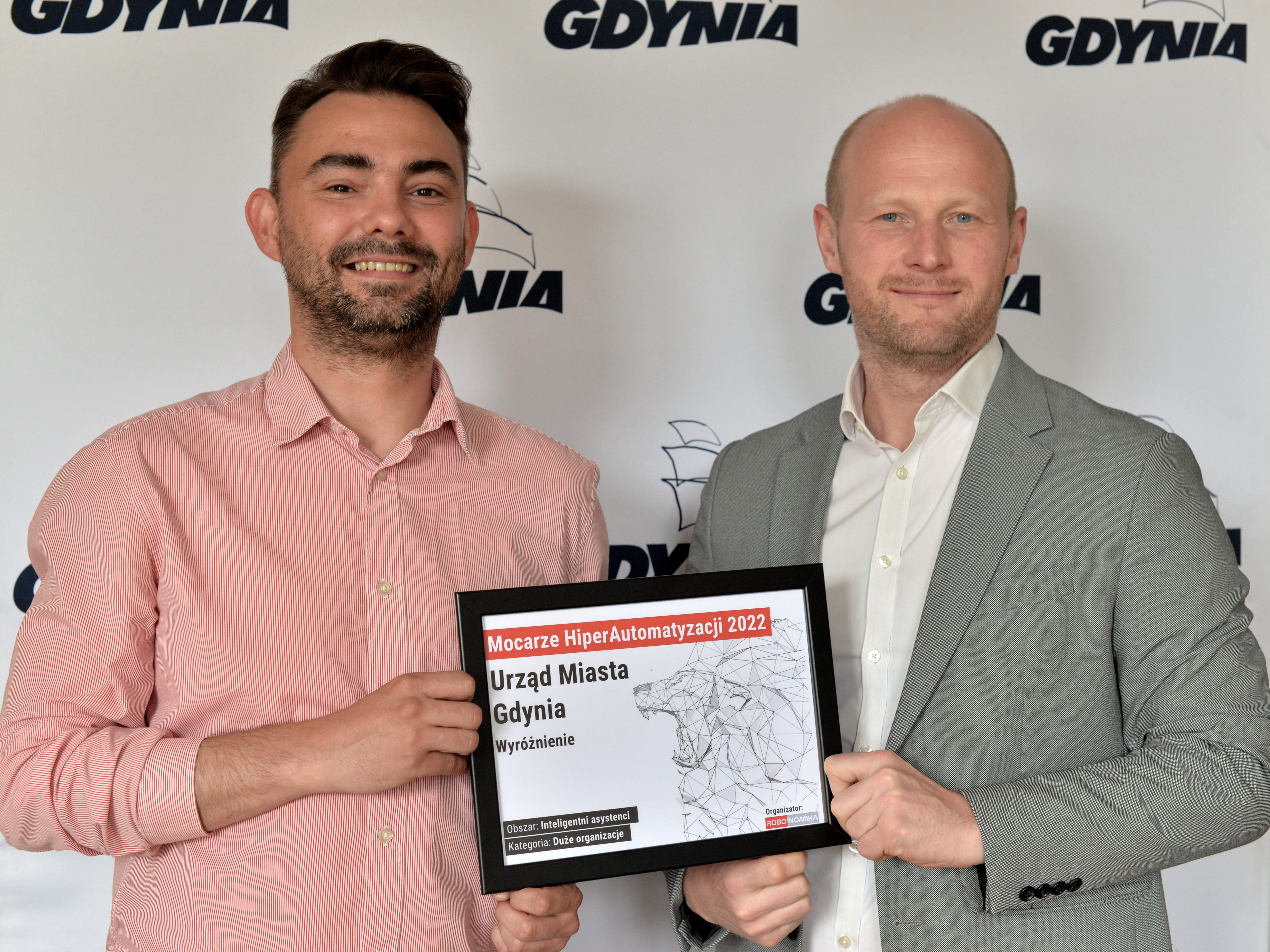 Prezydent i naczelnik GCK z wyr&oacute;żnieniem