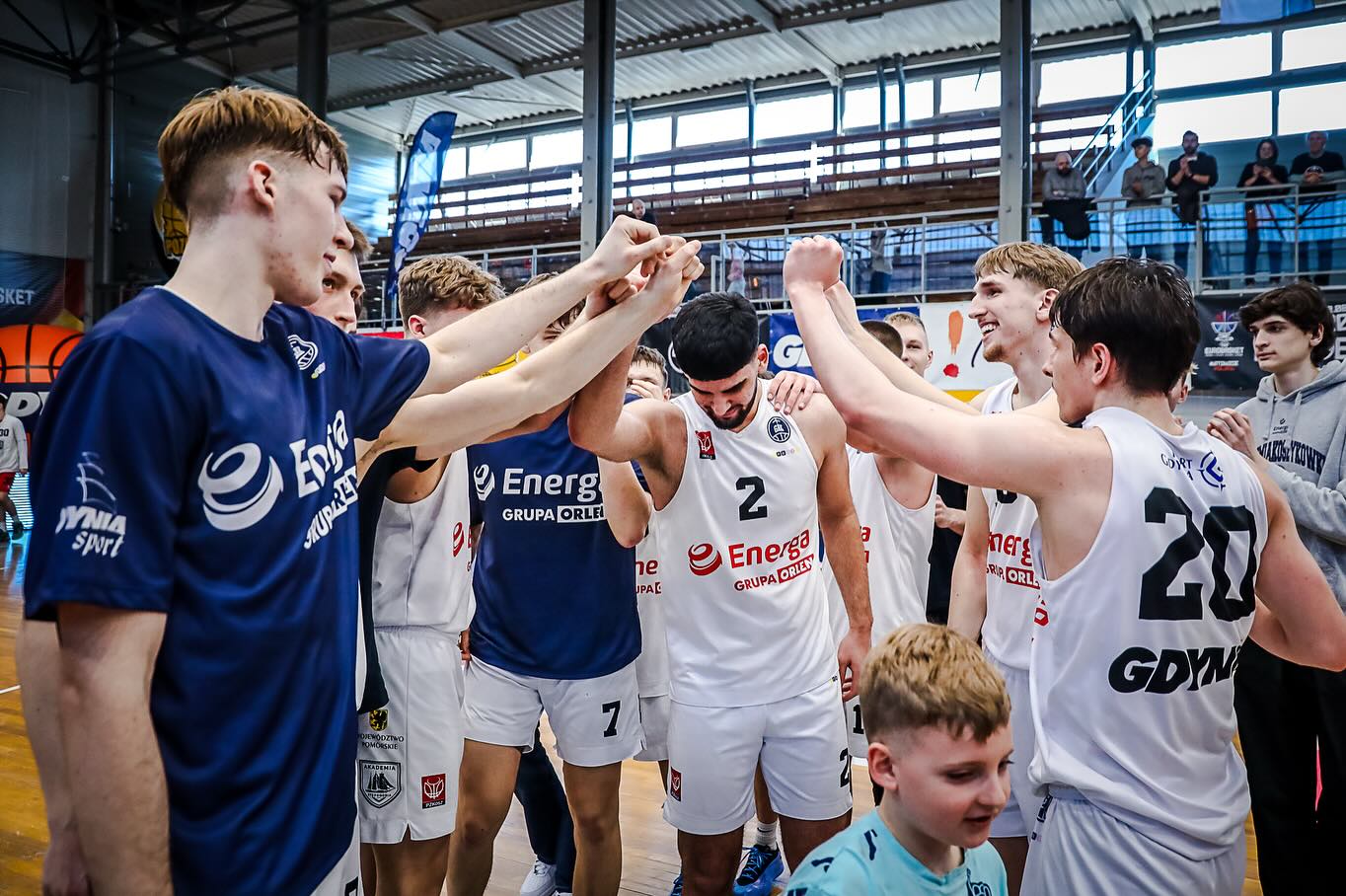 zawodnicy GAK-u po wygranej