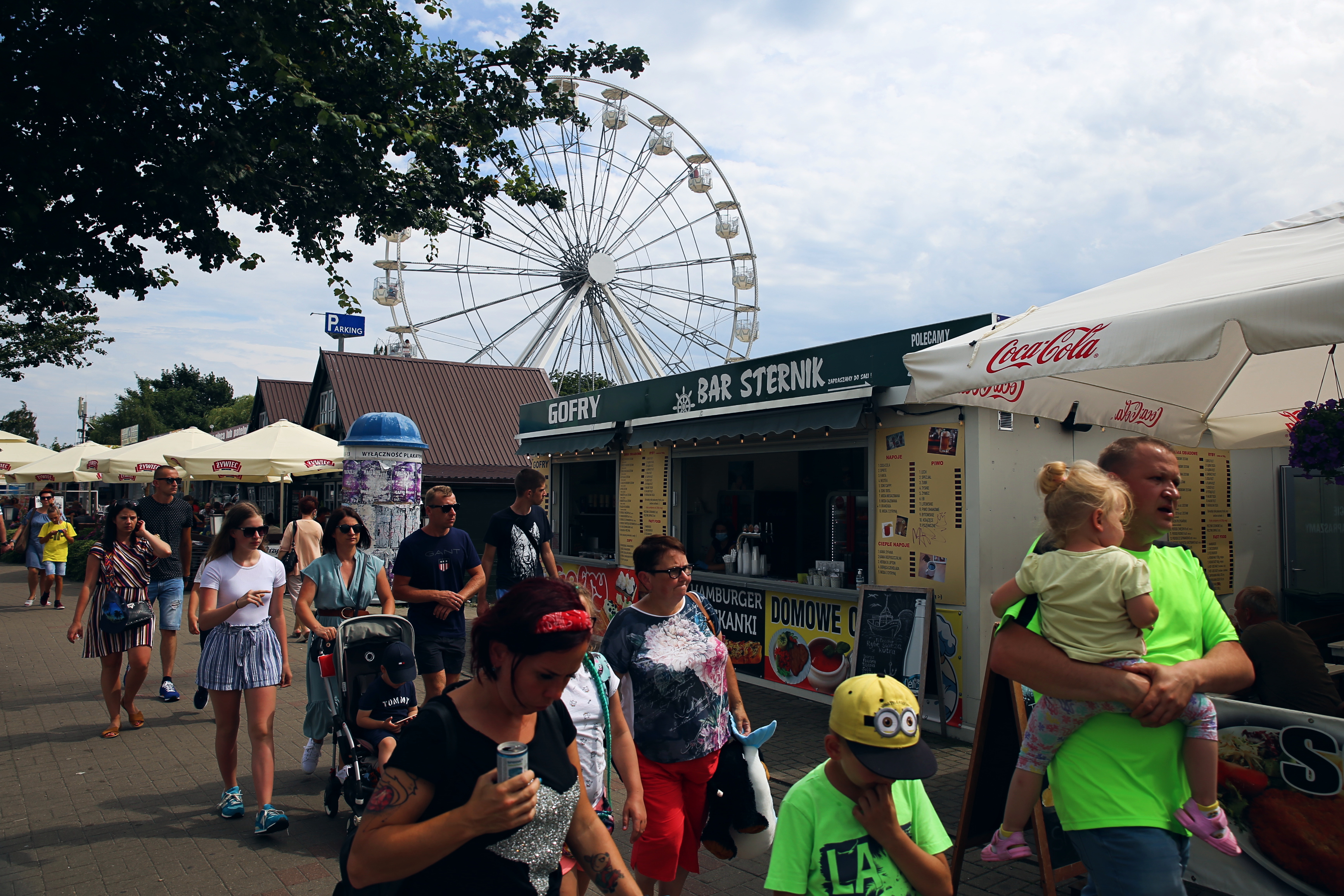 Bar "Sternik" na Molo Południowym. Fot. Przemysław Kozłowski