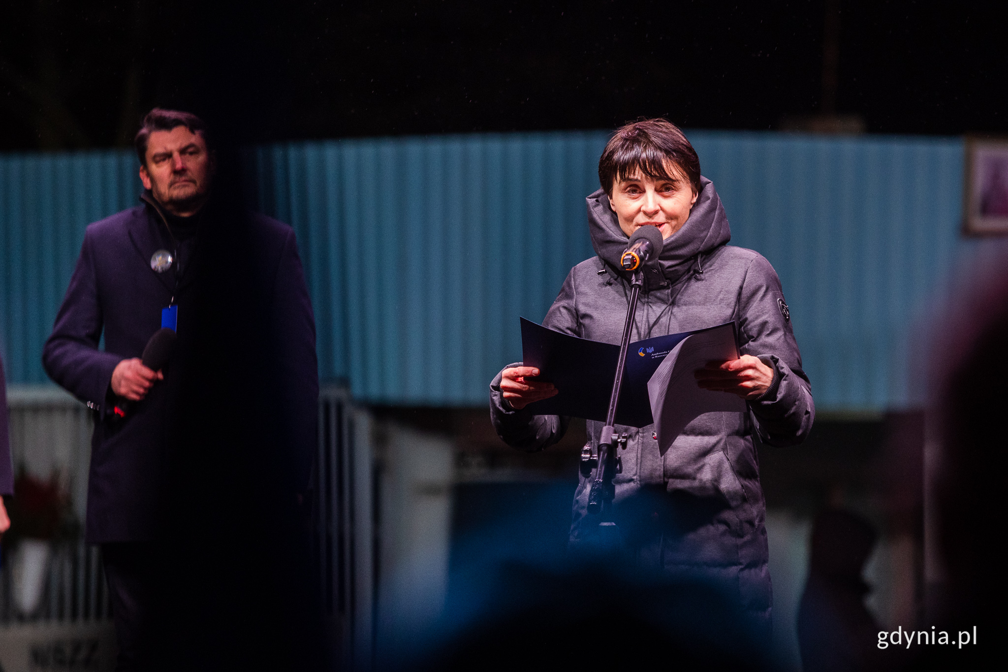 Wiec solidarności z Ukrainą. Fot. Karol Stańczak