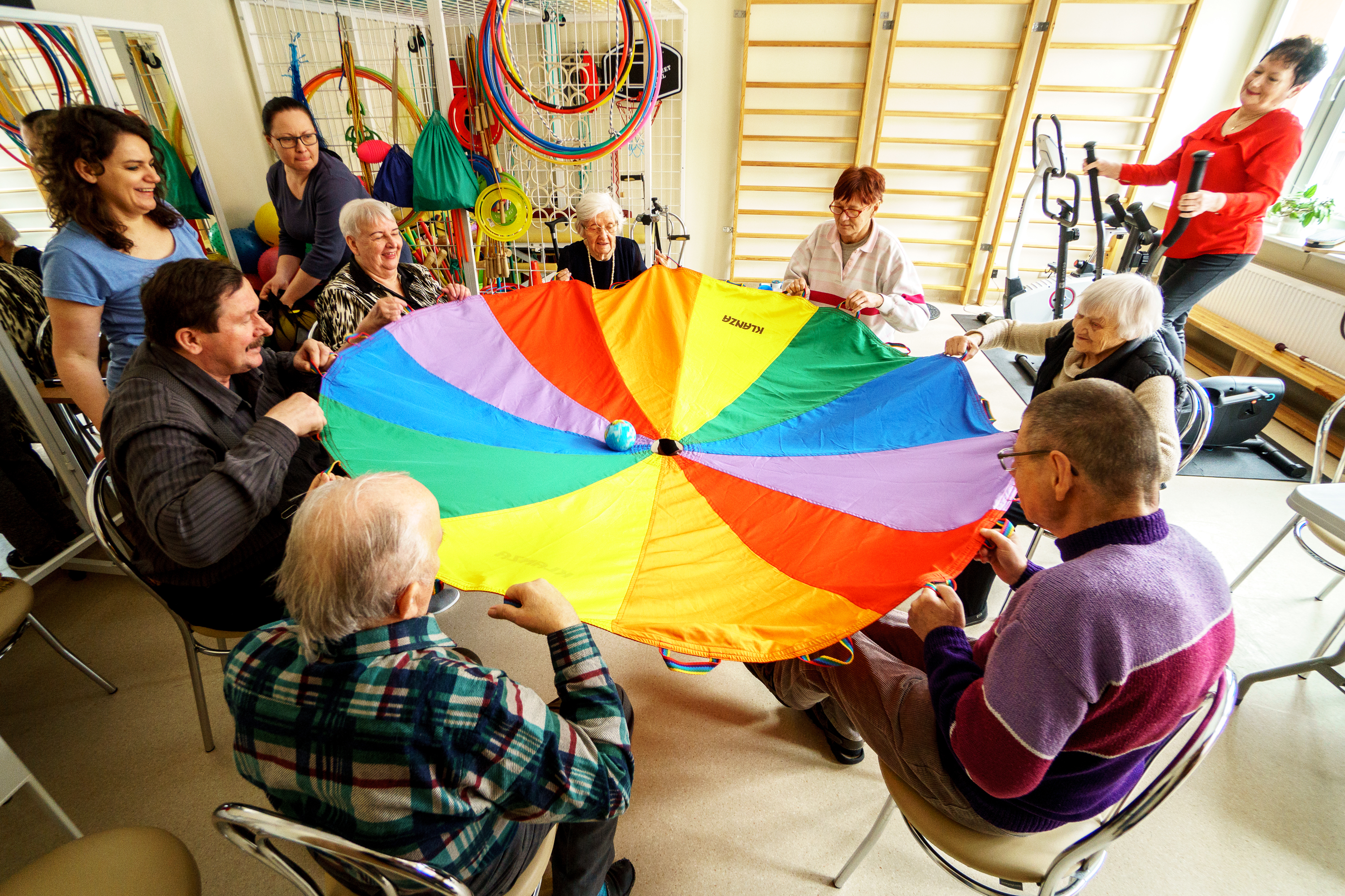 Zajęcia w Środowiskowym Domu Samopomocy przy ul. Wąsowicza/fot. LIS