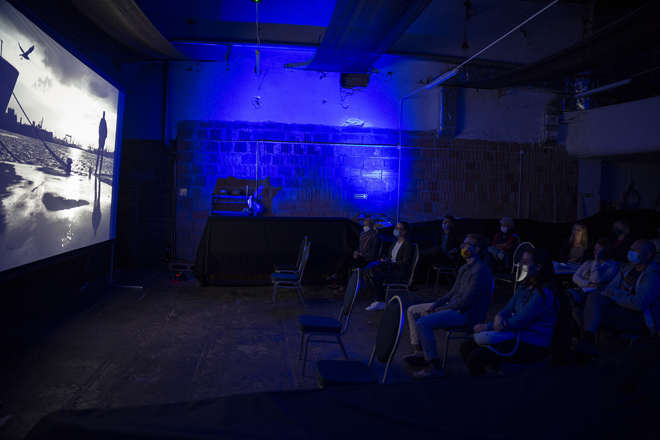 Foto-projekcje w dawnym kinie Goplana, fot. Przemysław Kozłowski