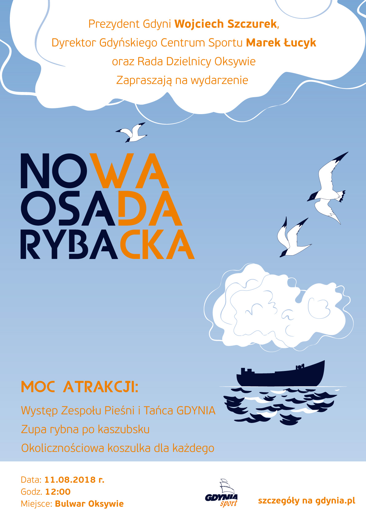 Nowa Osada Rybacka - plakat