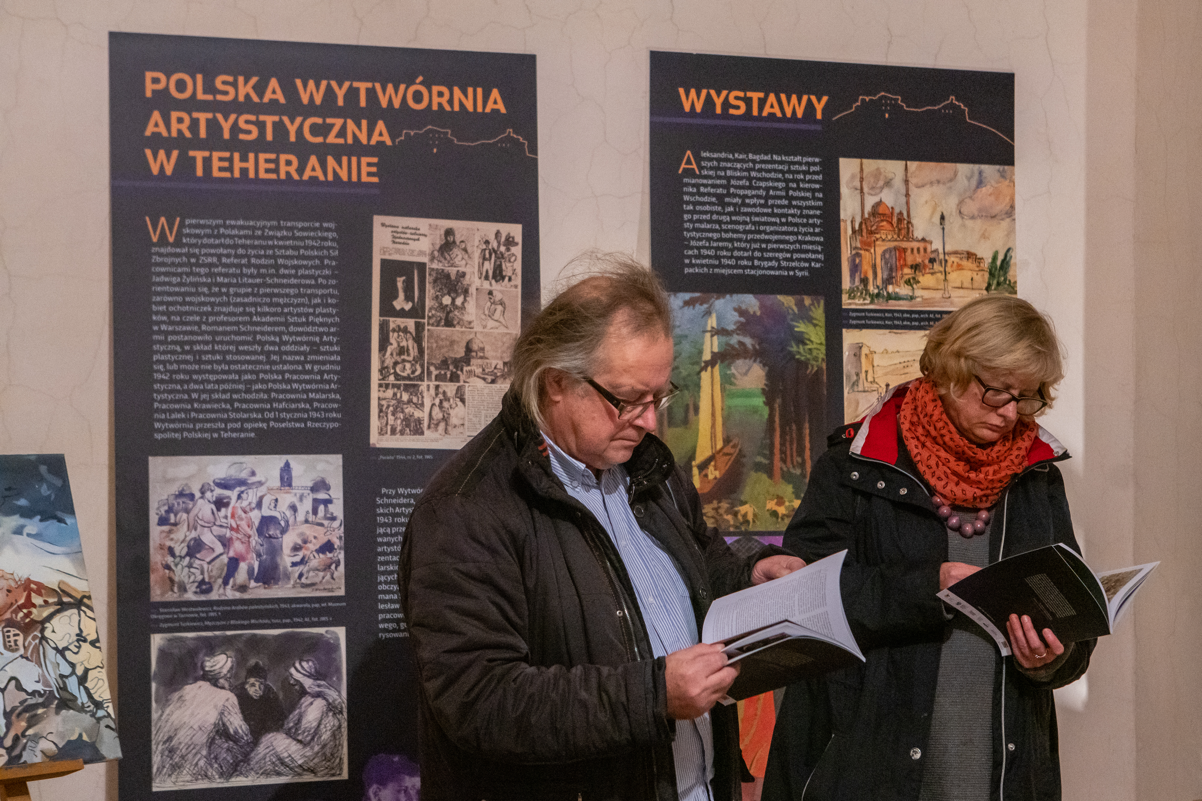 Wystawa &bdquo;Artyści Andersa&rdquo; w Gdyni, fot. Anna Rezulak