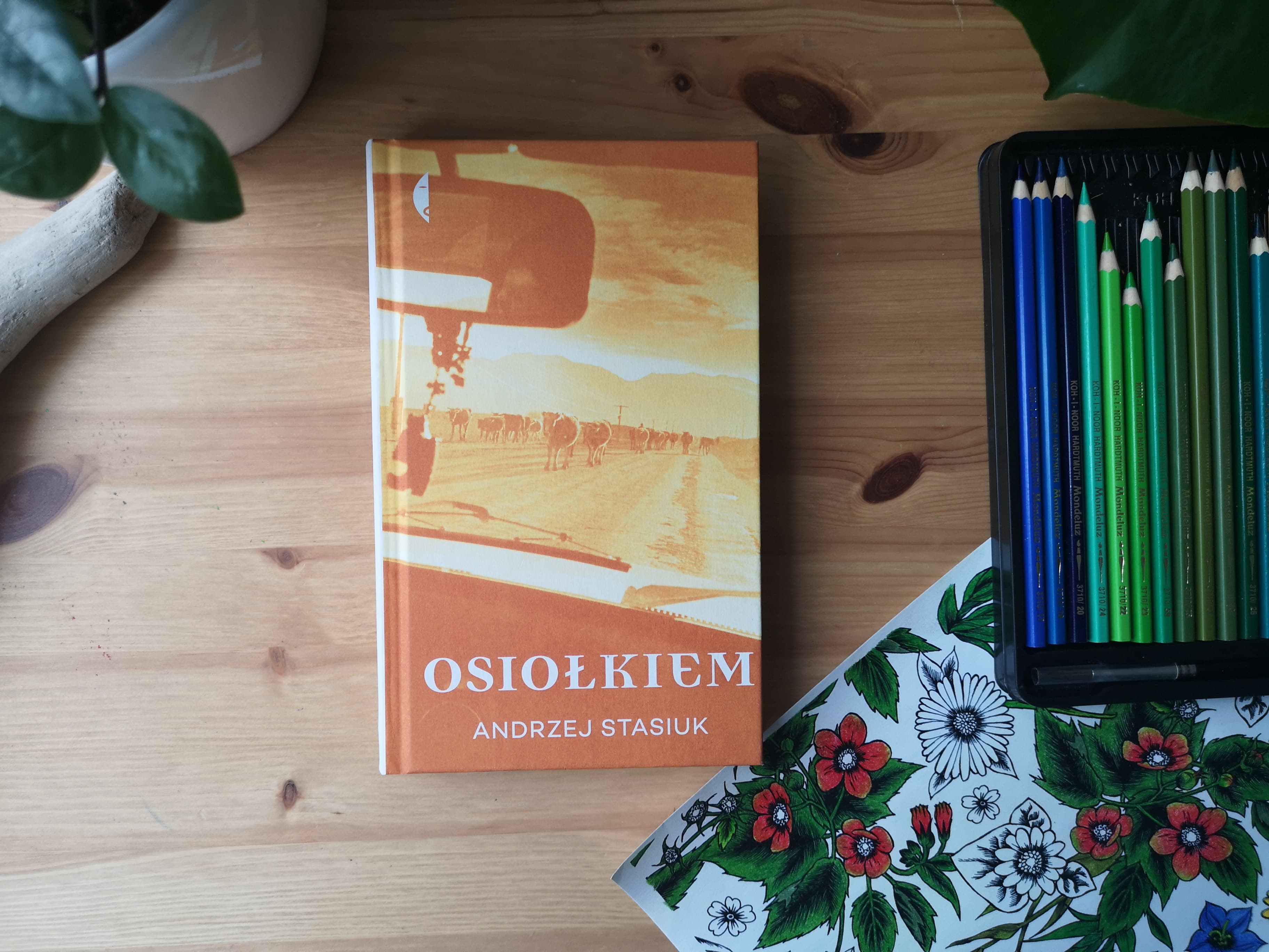 &bdquo;Osiołkiem&rdquo; Andrzej Stasiuk. Fot. Archiwum Biblioteki gdynia