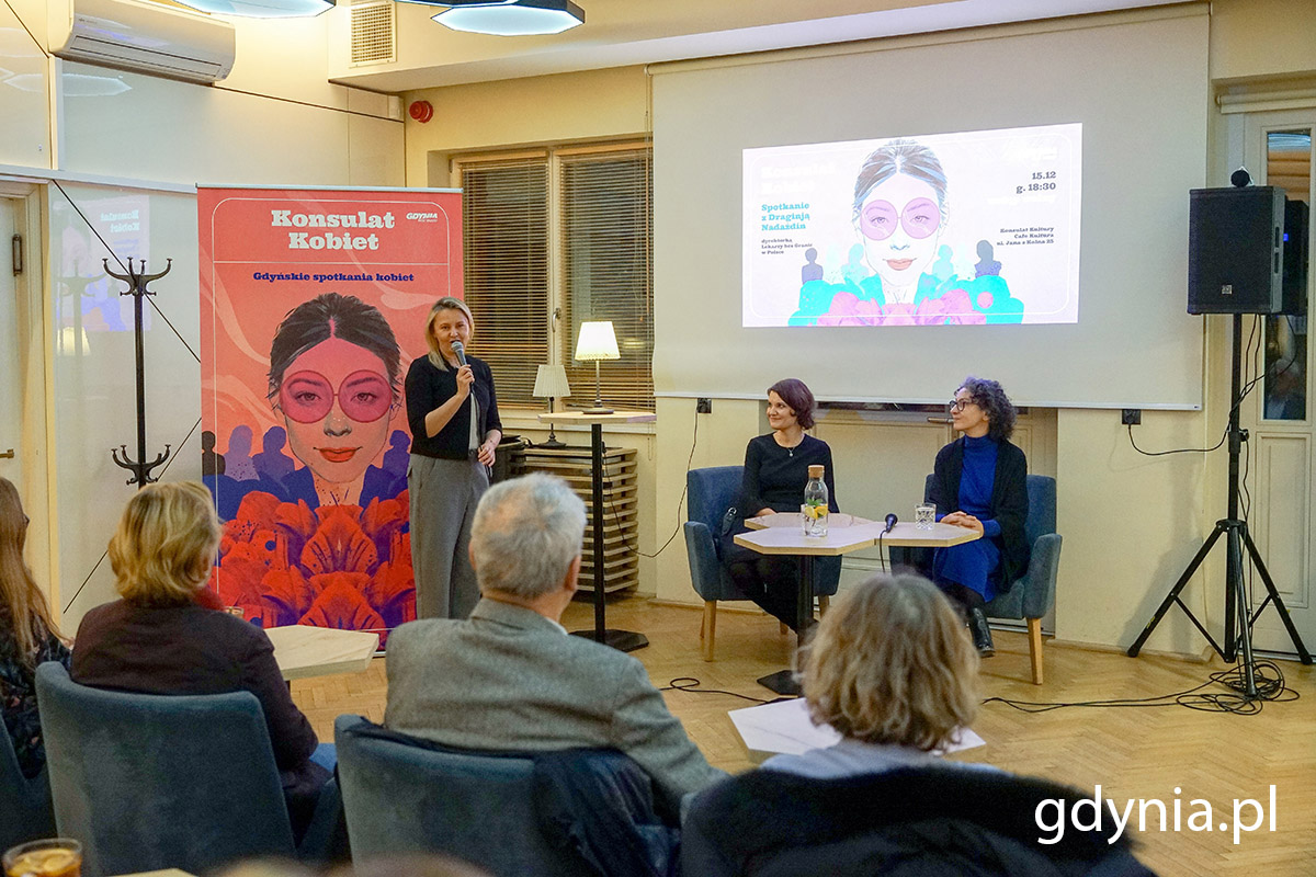 Nowy cykl &bdquo;Konsulat Kobiet&rdquo;: wiceprezydentka Katarzyna Gruszecka-Spychała na spotkaniu z dyrektorką Lekarzy Bez Granic &ndash; Draginją Nadaždin