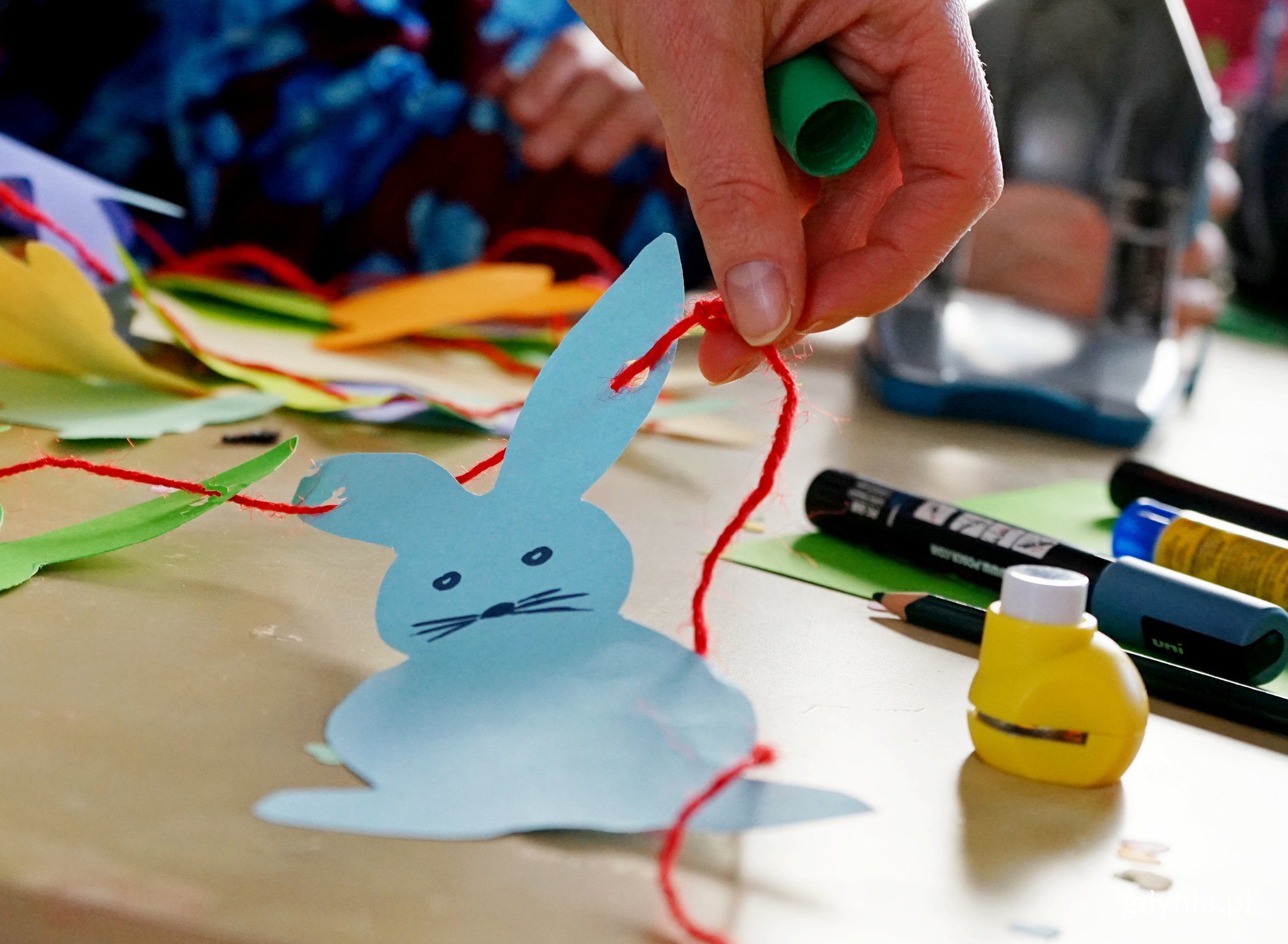 Własnoręcznie wykonane ozdoby, fot. Kamil Złoch