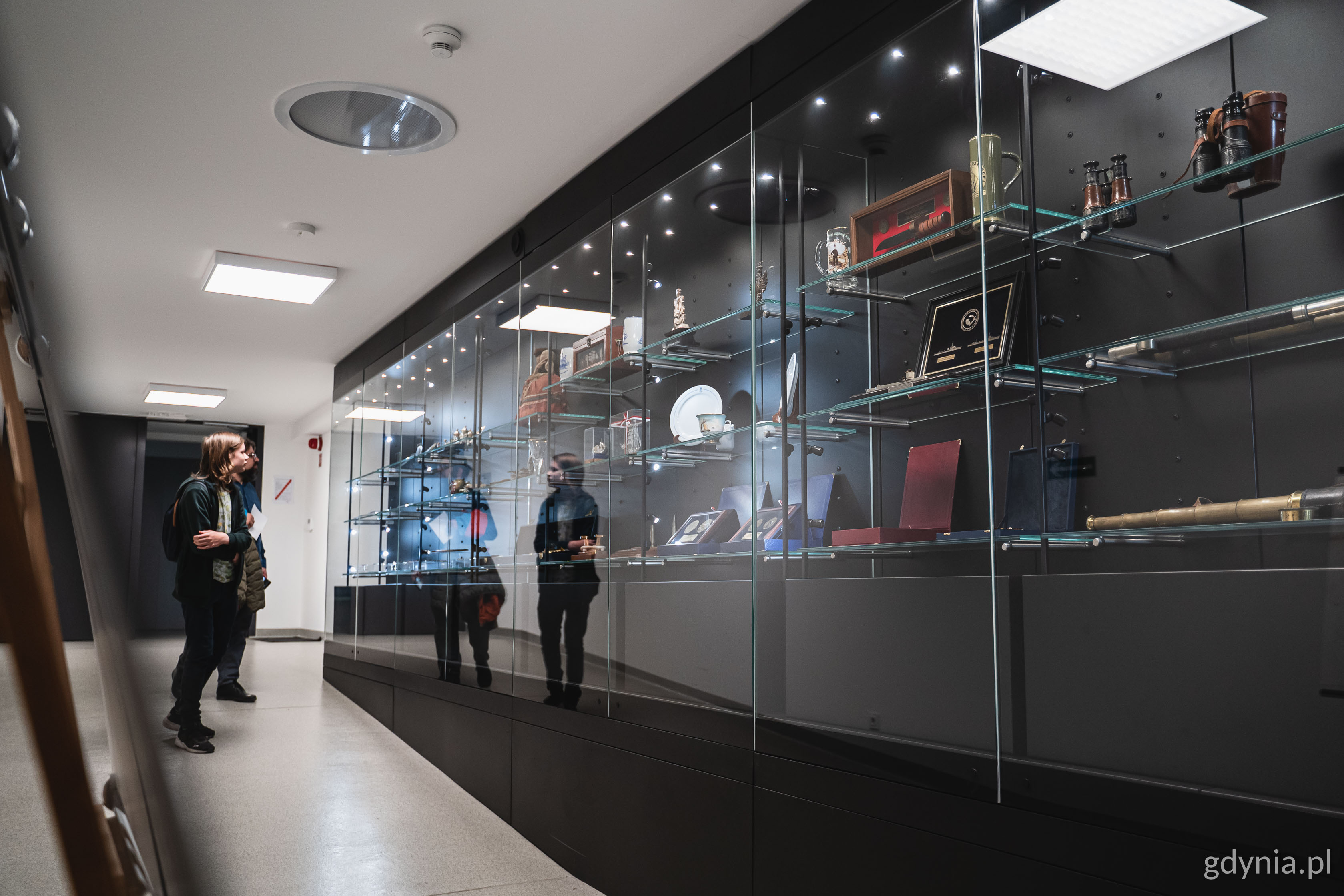 Ekspozycja otwarta w Muzeum Marynarki Wojennej wyjątkowo, z okazji Europejskiej Nocy Muze&oacute;w, fot. Kamil Złoch