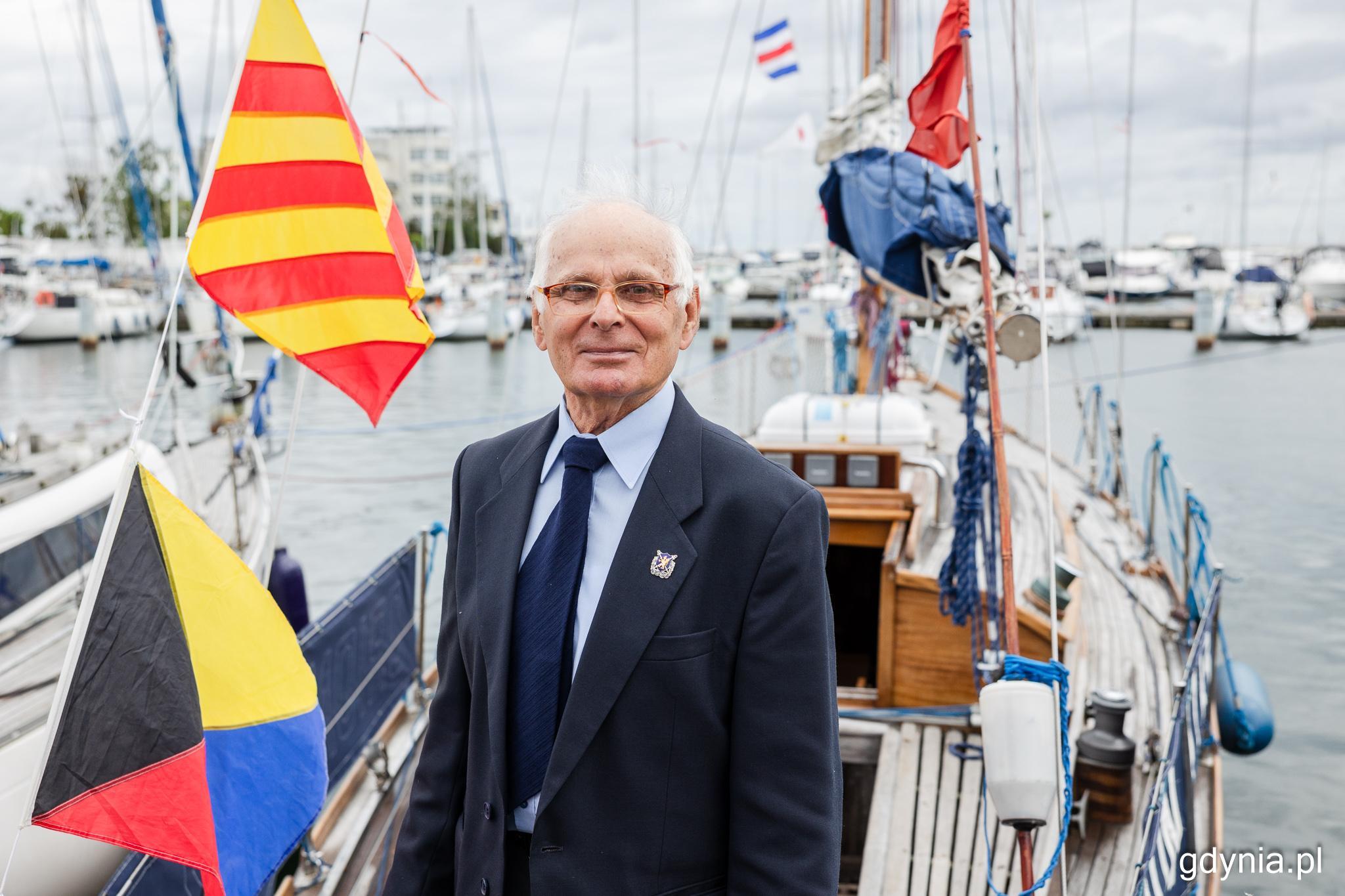 Kapitan s/y Orion Zbigniew Wittbrodt