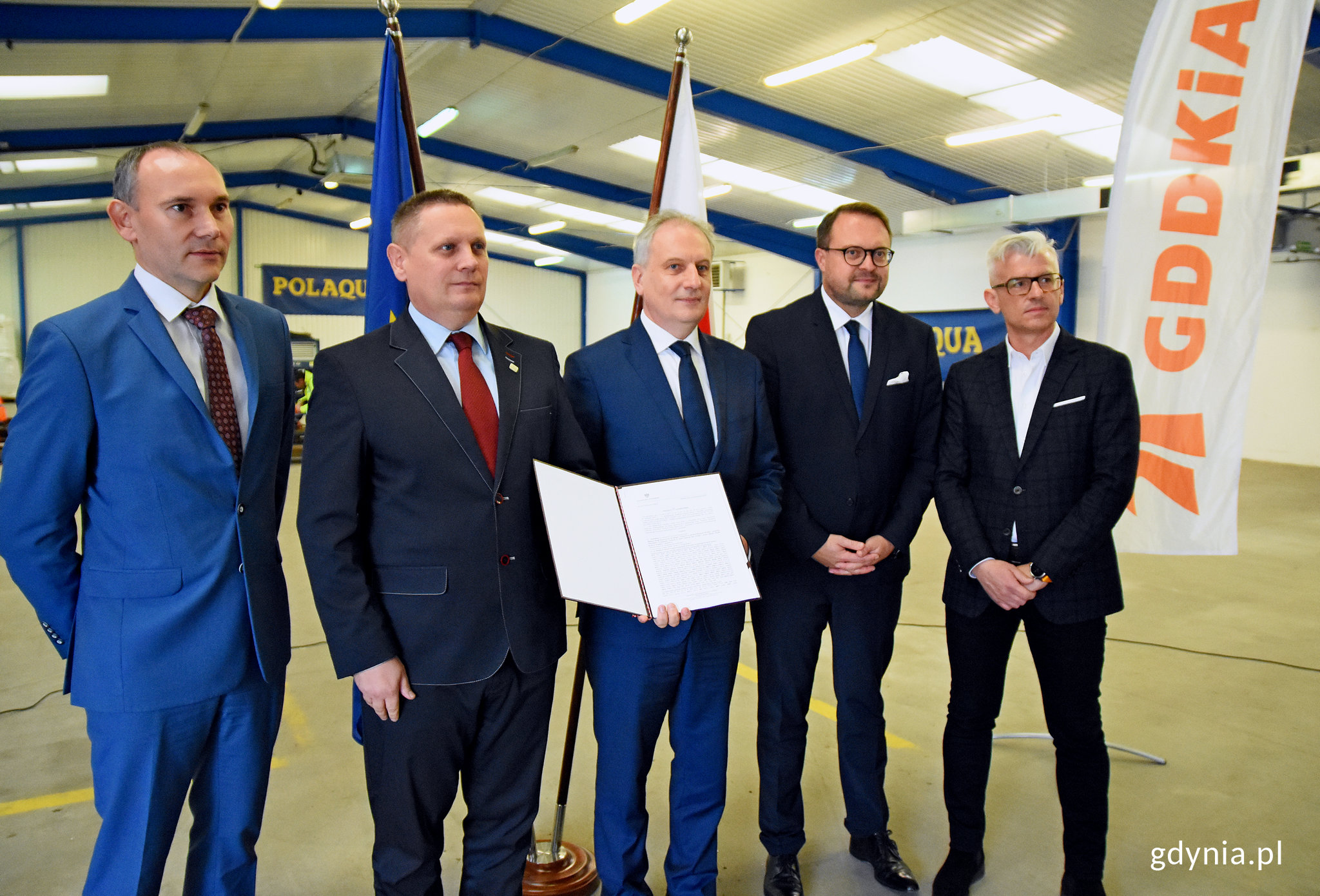 Przekazanie ZRID dla drugiego fragmentu odcinka trasy S6, fot. Kamil Złoch