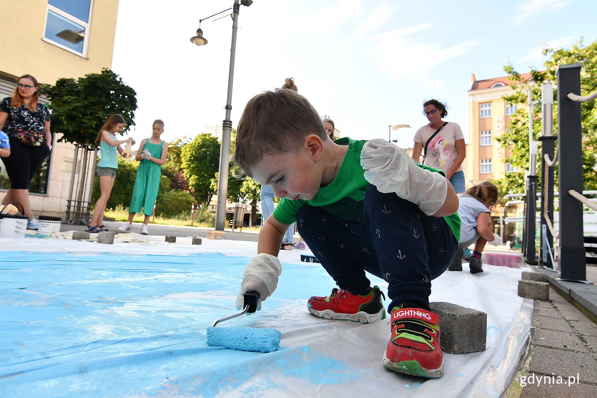 Tak wyglądało wydarzenie &bdquo;Chodźcie na plac Kaszubski&rdquo; 8 sierpnia 2019 / fot. Michał Puszczewicz