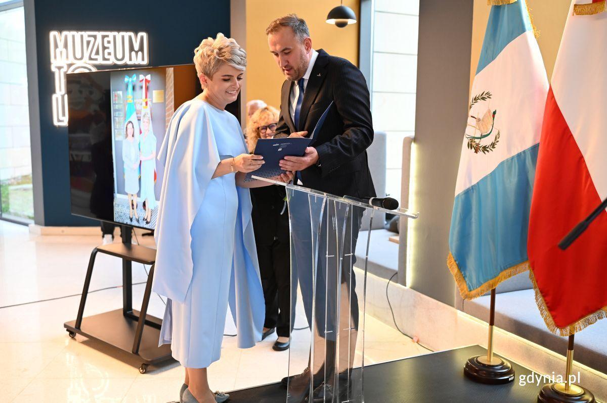 Tomasz Augustyniak i Liliana Poszumska