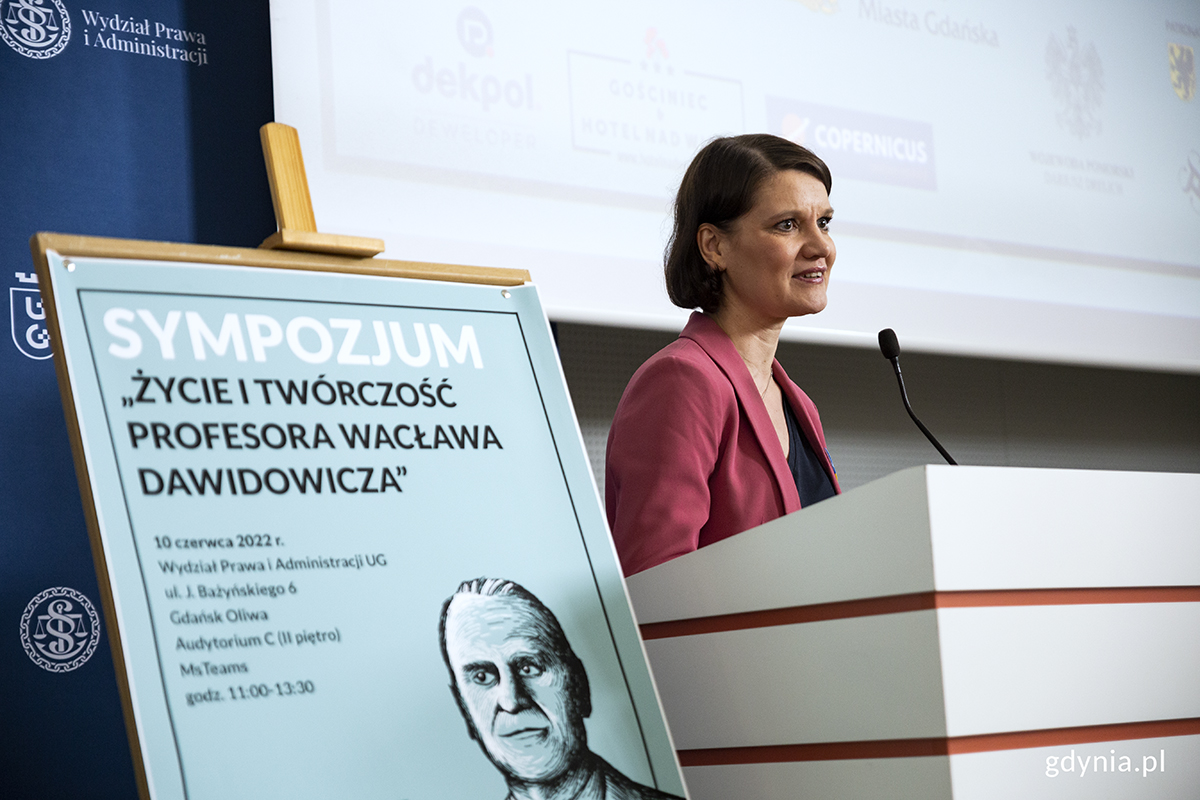 Katarzyna Gruszecka-Spychała, wiceprezydent Gdyni ds. gospodarki. Fot. Przemysław Kozłowski