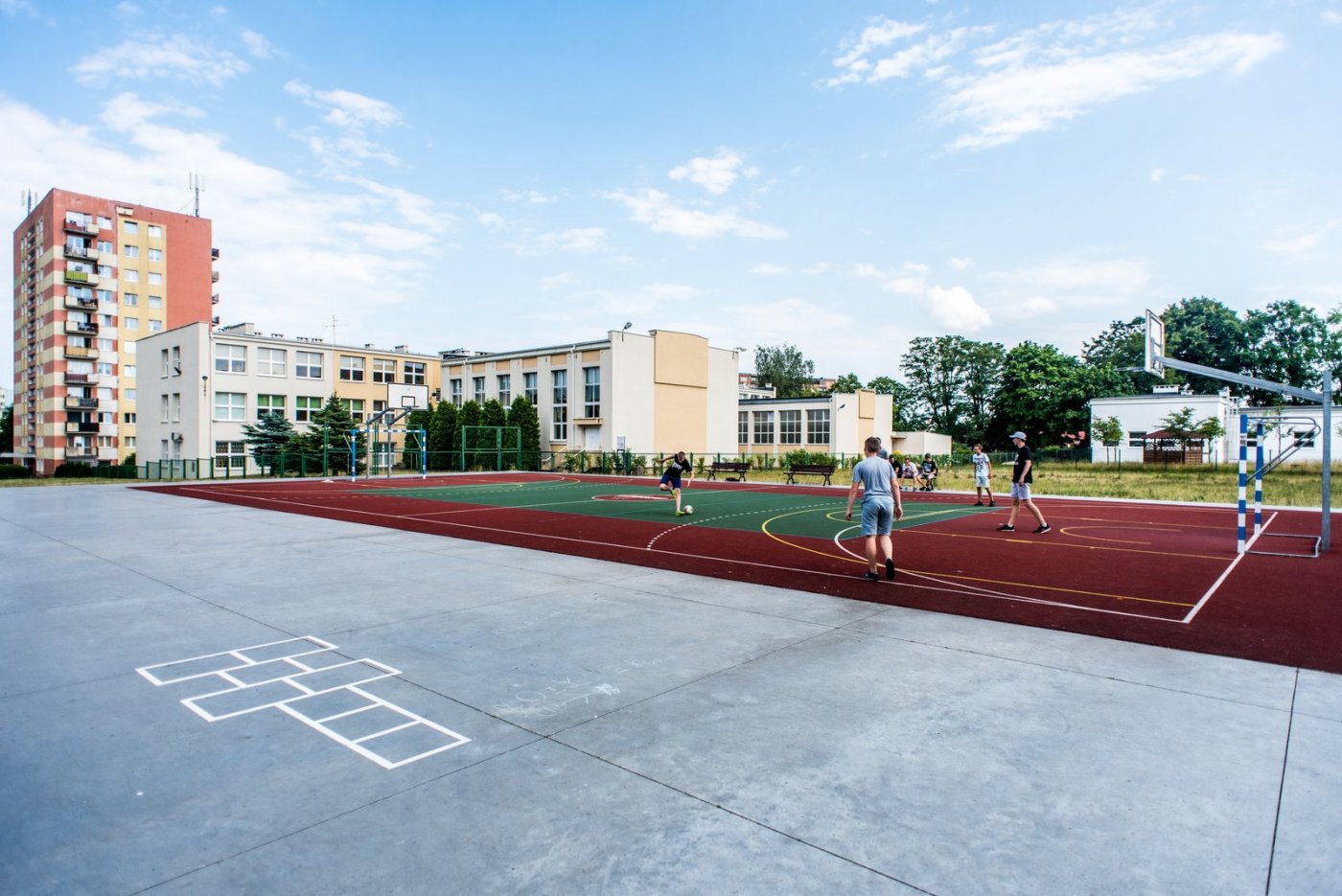 Boisko przy SP nr 35 // fot. gdynia.pl
