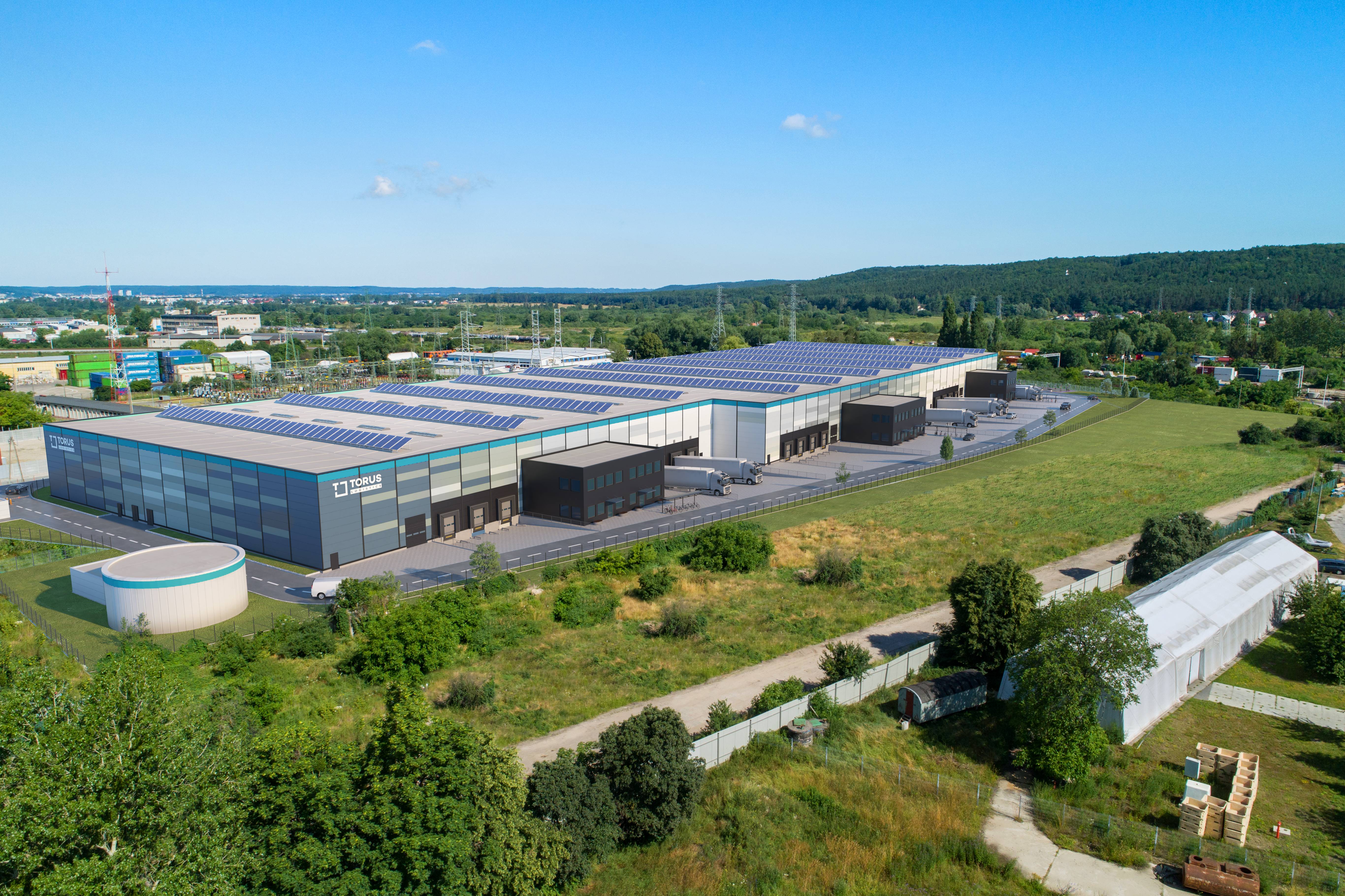 Tak ma wyglądać nowy obiekt logistyczny, kt&oacute;ry powstanie w Cisowej, fot. mat. prasowe