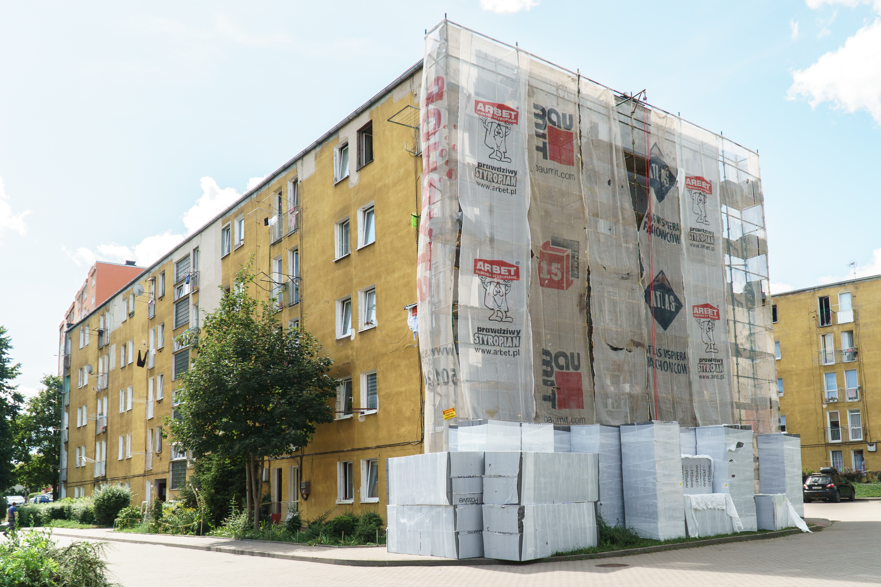 Termomodernizacja bloku przy ul. Chwarznieńskiej 6 // fot. gdynia.pl