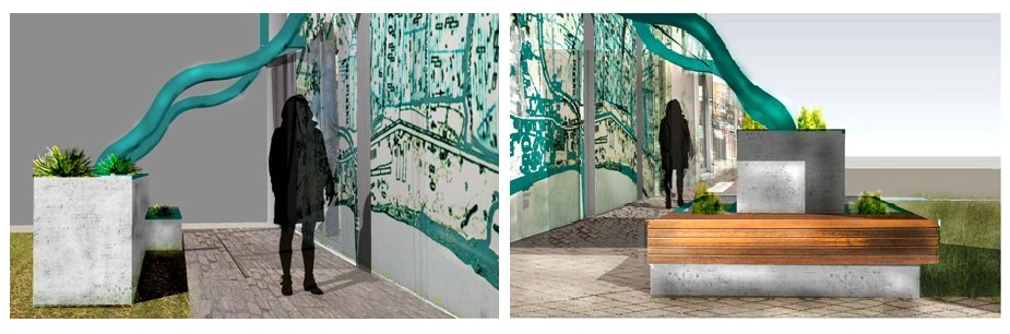 gdyński ogr&oacute;d deszczowy - wizualizacja