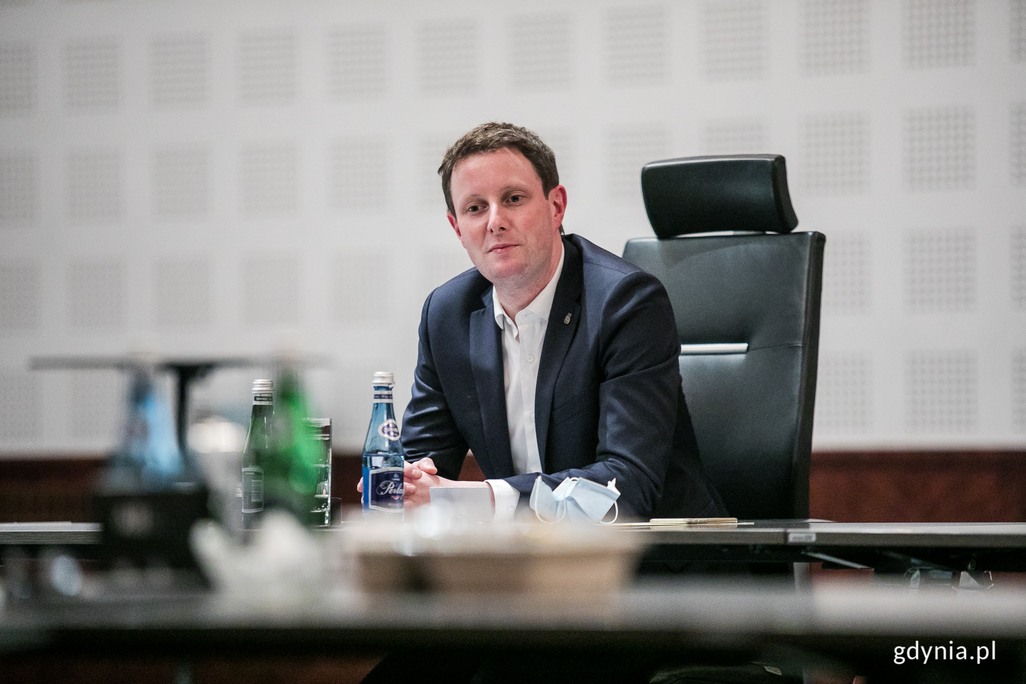 Na zdjęciu: francuski minister ds. europejskich - Clement Beaune // fot. Karol Stańczak