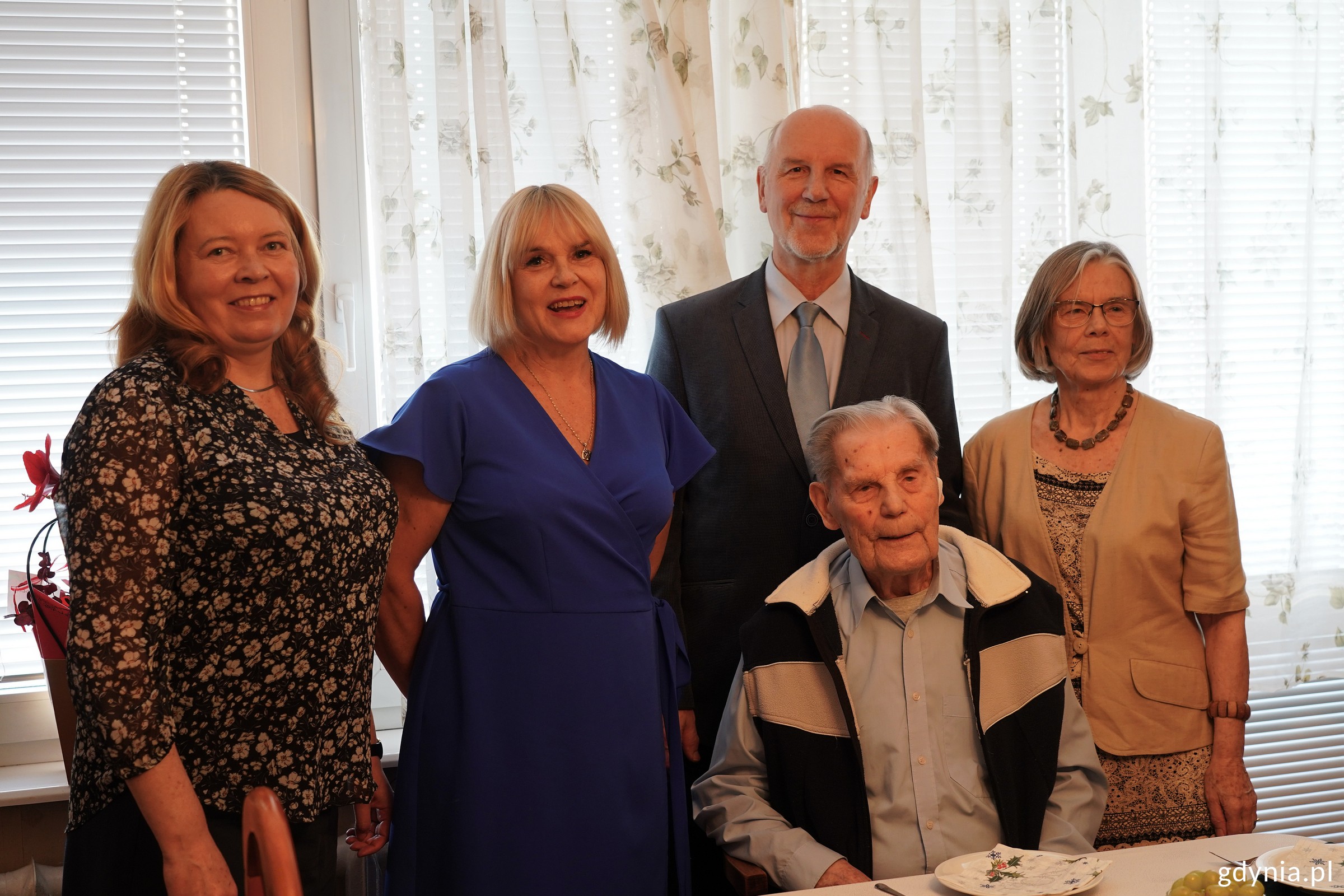 Jubilat Stanisław Soszyński z rodziną (fot. Magda Śliżewska)