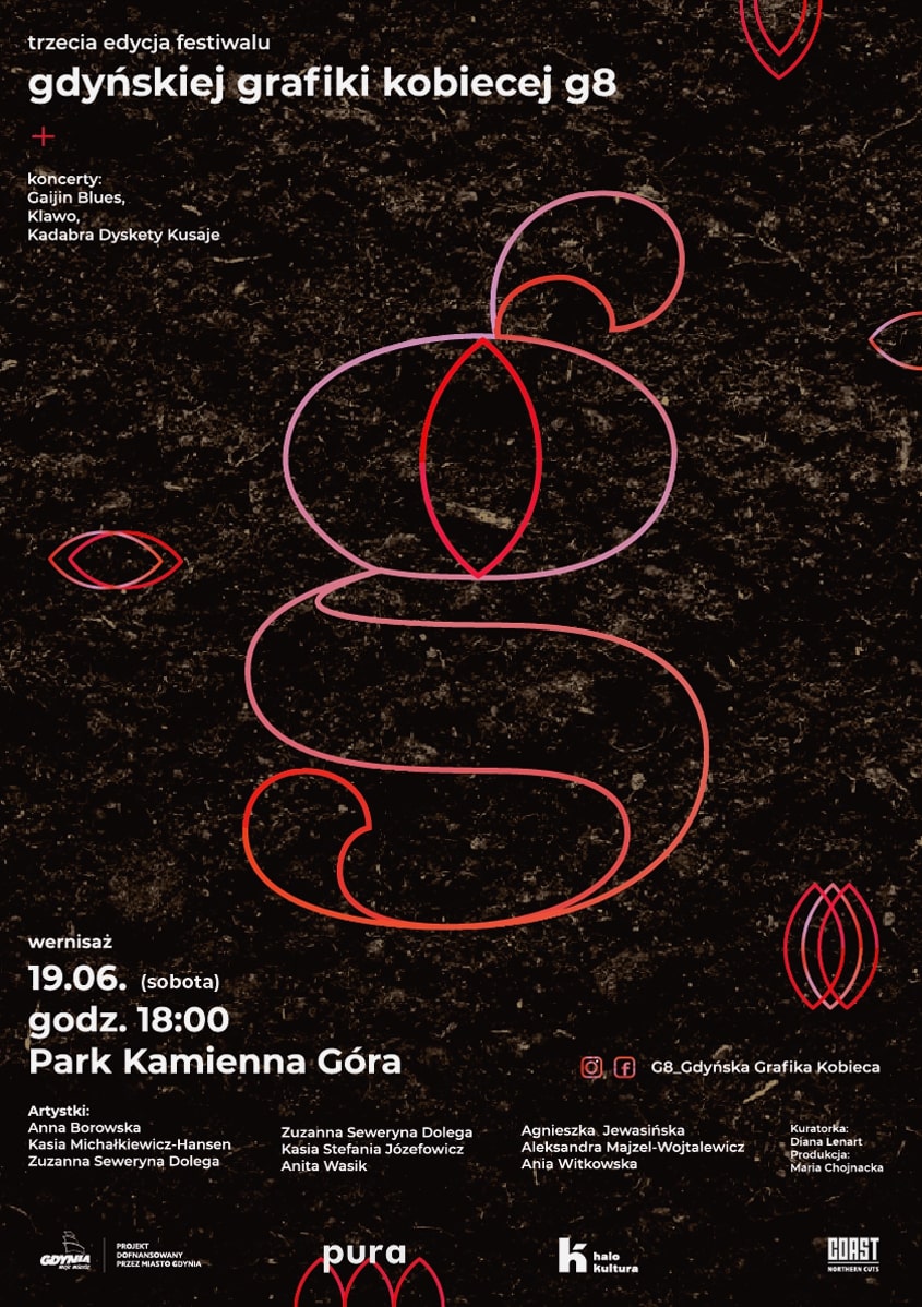 Plakat wystawy G8. // mat. prasowe