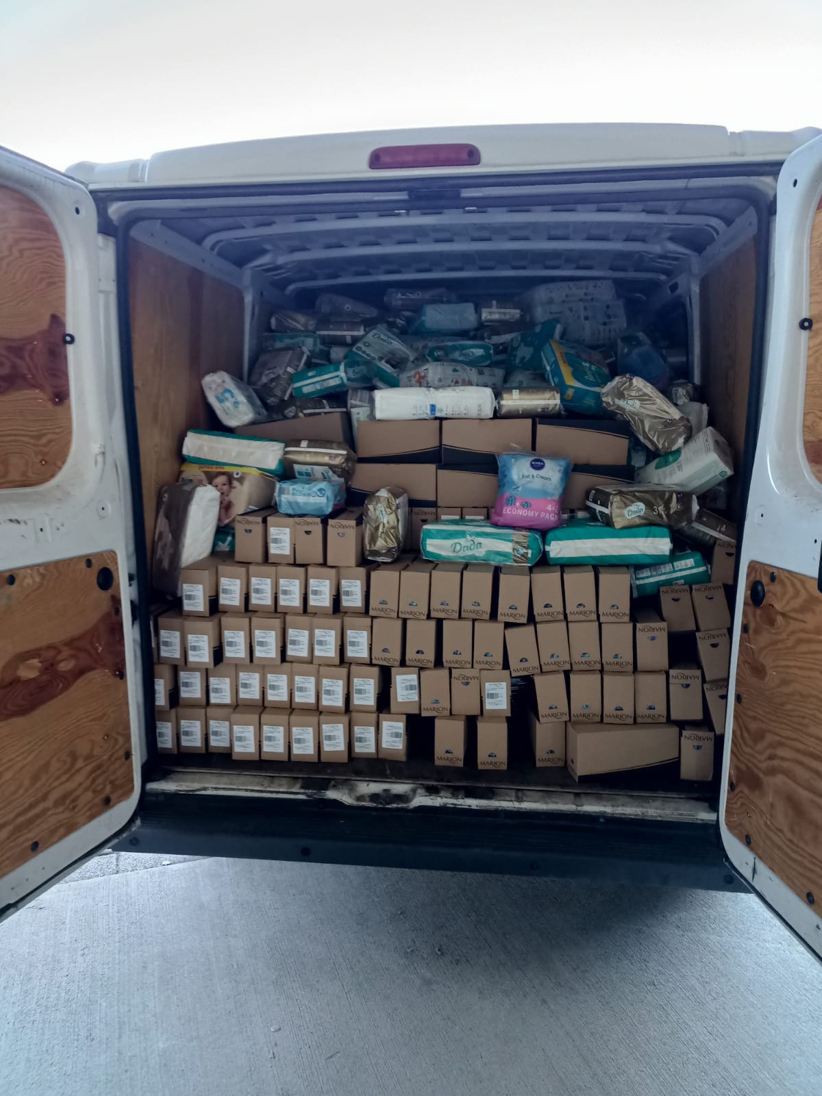 Mieszkańcy Gdyni chętnie włączyli się do akcji pomocy Ukrainie//fot. Przedsiębiorstwo Komunikacji Autobusowej w Gdyni