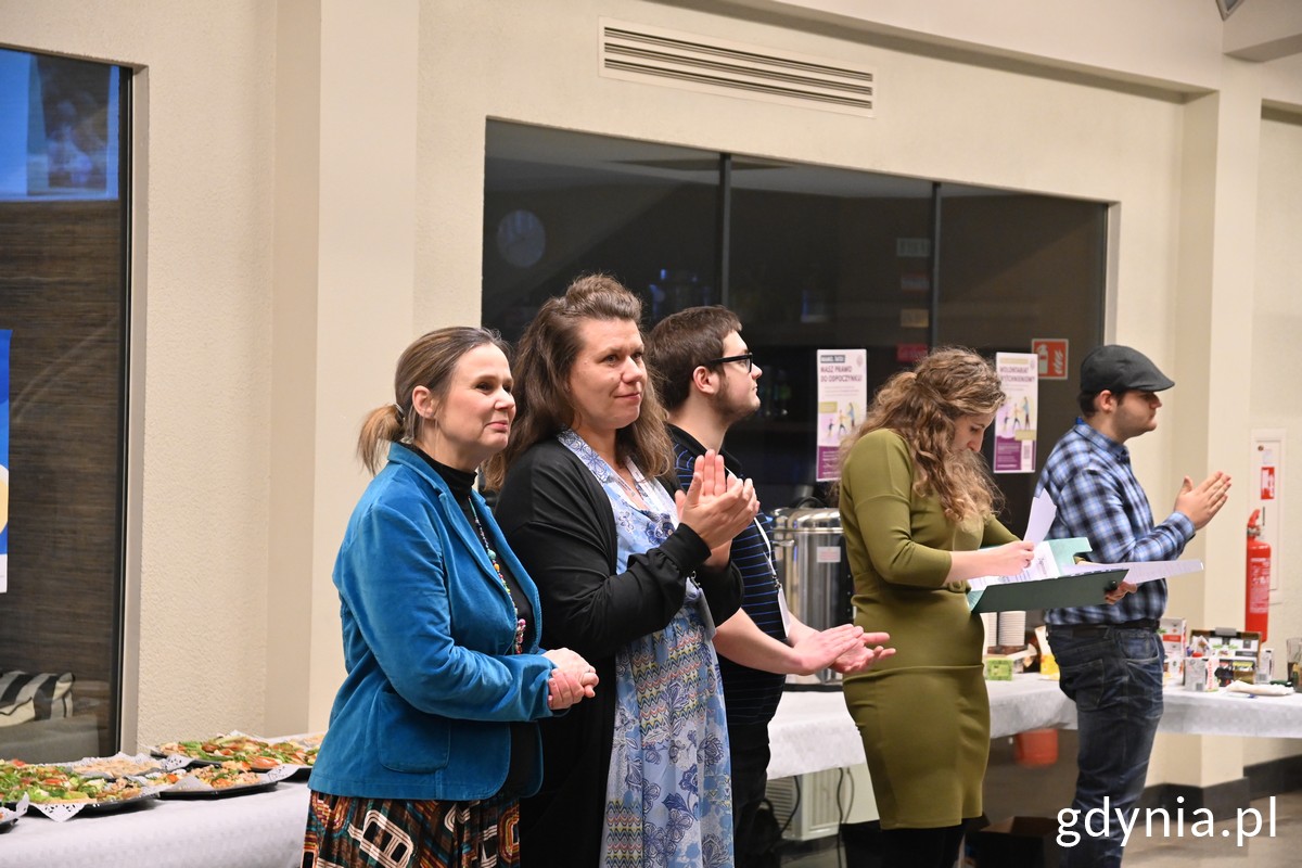 I Gdyńskie Forum Środowisk Działających na rzecz Os&oacute;b z Niepełnosprawnościami. Uczestnicy Forum. Fot. Magdalena Śliżewska. 