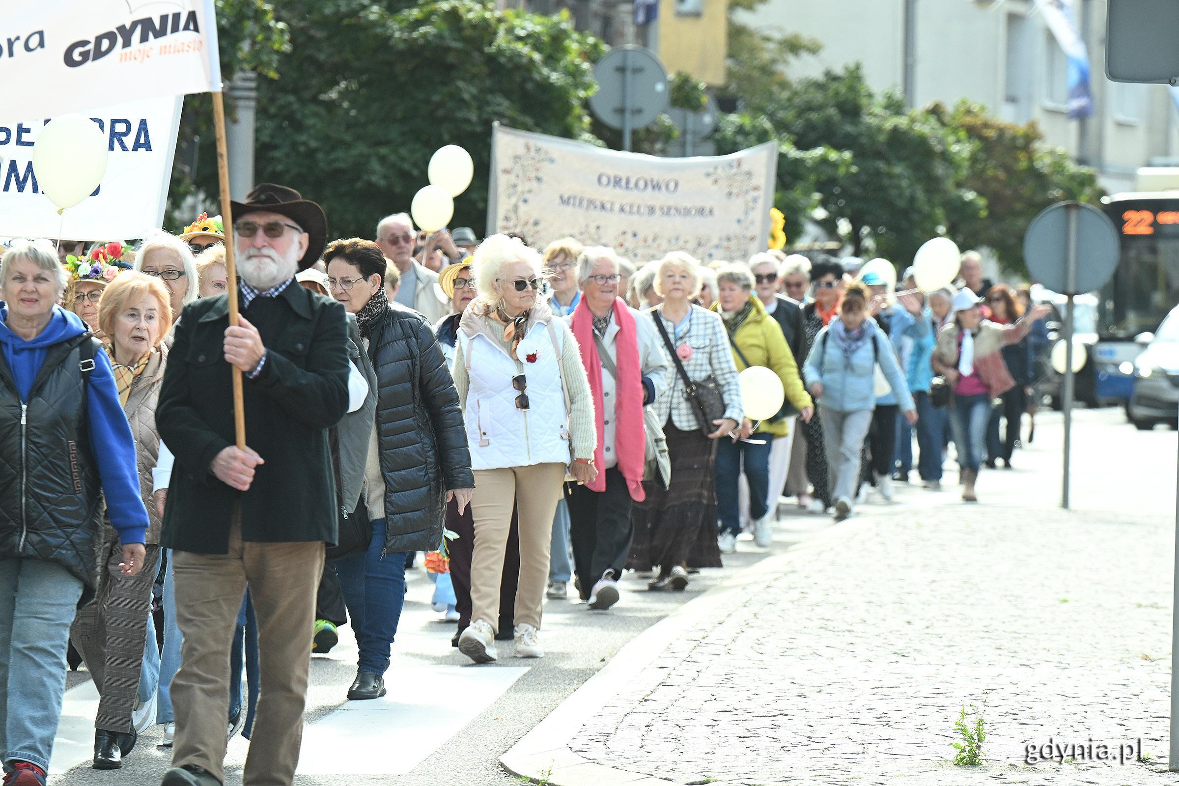Parada Senior&oacute;w na ul. Świętojańskiej