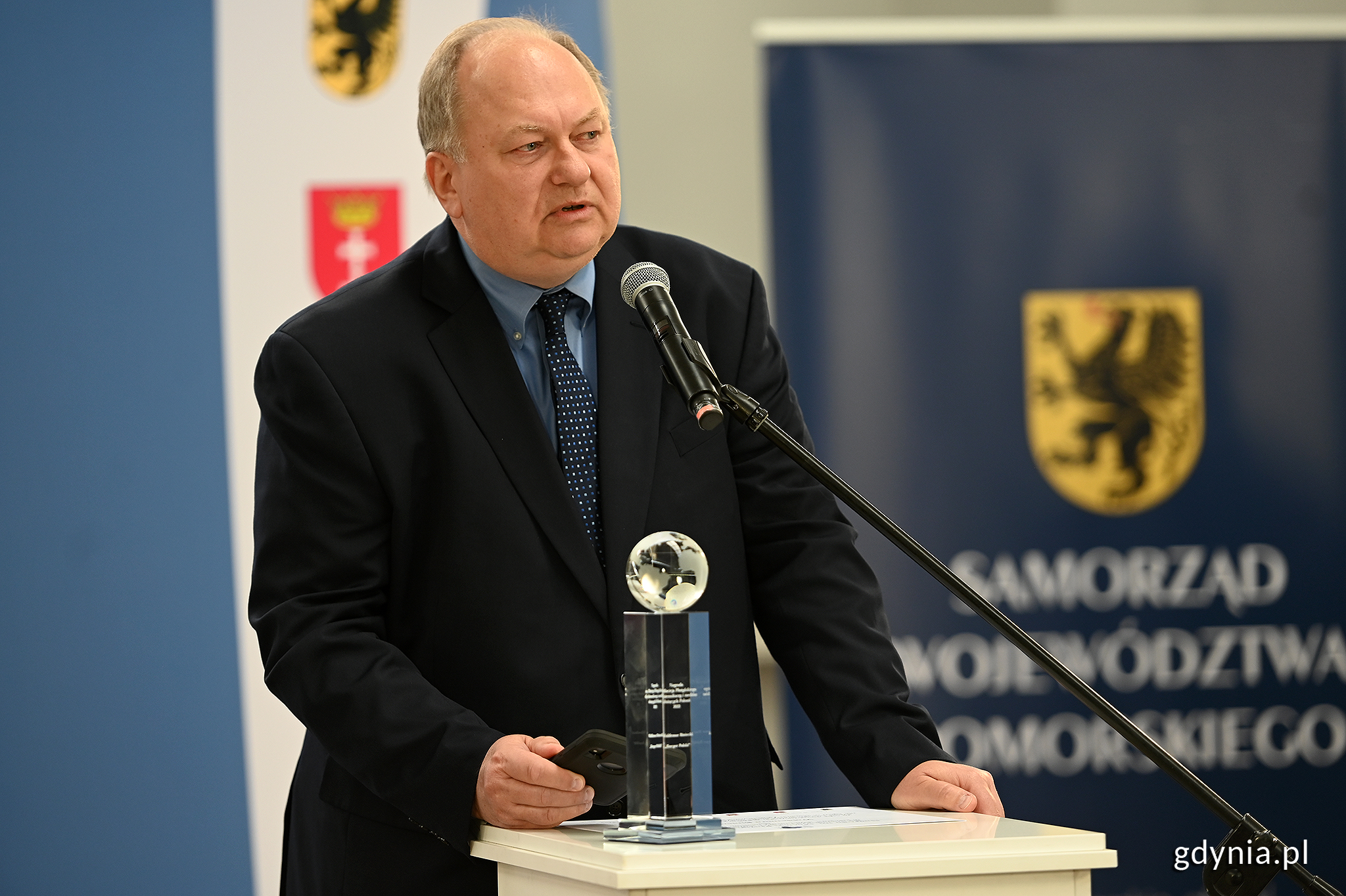 Waldemar Biniecki - redaktor naczelny "Kuryera Polskiego", laureat Nagrody im. Macieja Płażyńskiego // fot. Michał Puszczewicz