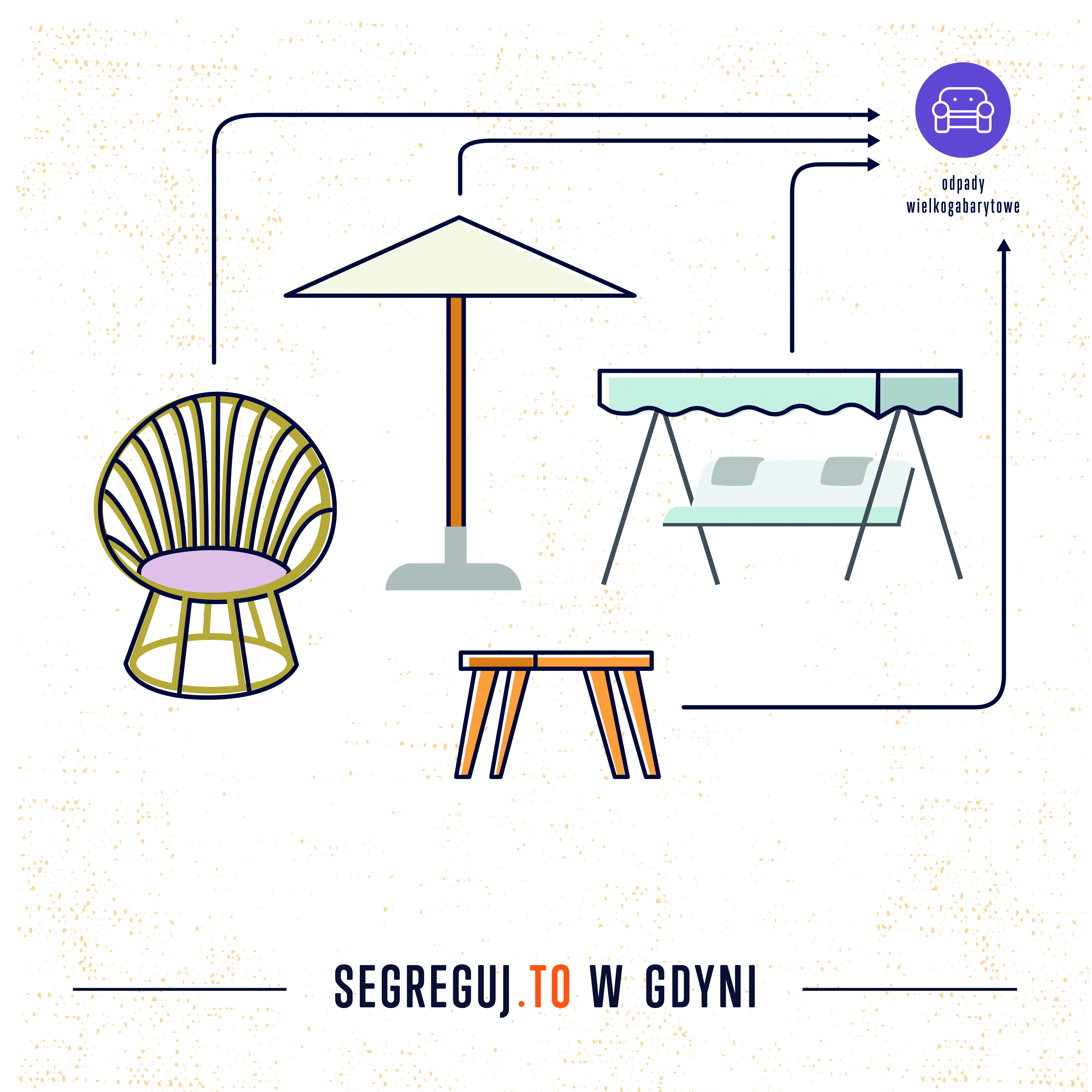 baner o segregacji odpad&oacute;w