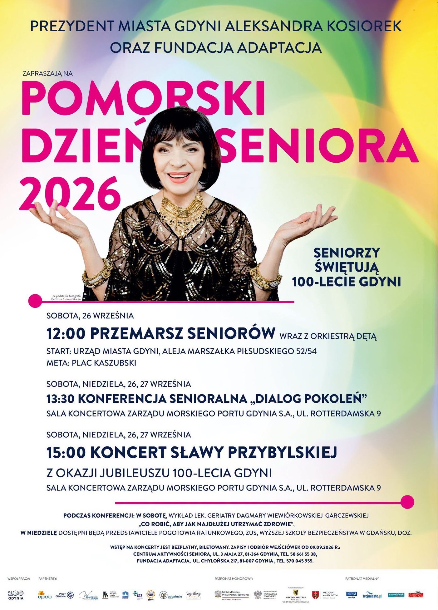 Plakat wydarzenia z informacjami, kt&oacute;re pojawiły się w artykule