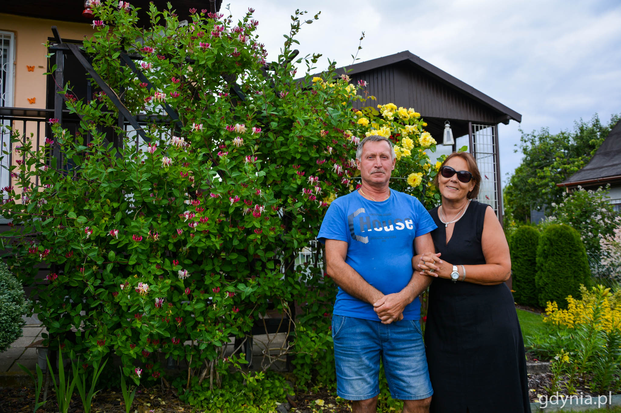 Pani Janka i pan Włodek stawiają na rośliny ozdobne i drobne uprawy owoc&oacute;w i warzyw // fot. Paweł Kukla