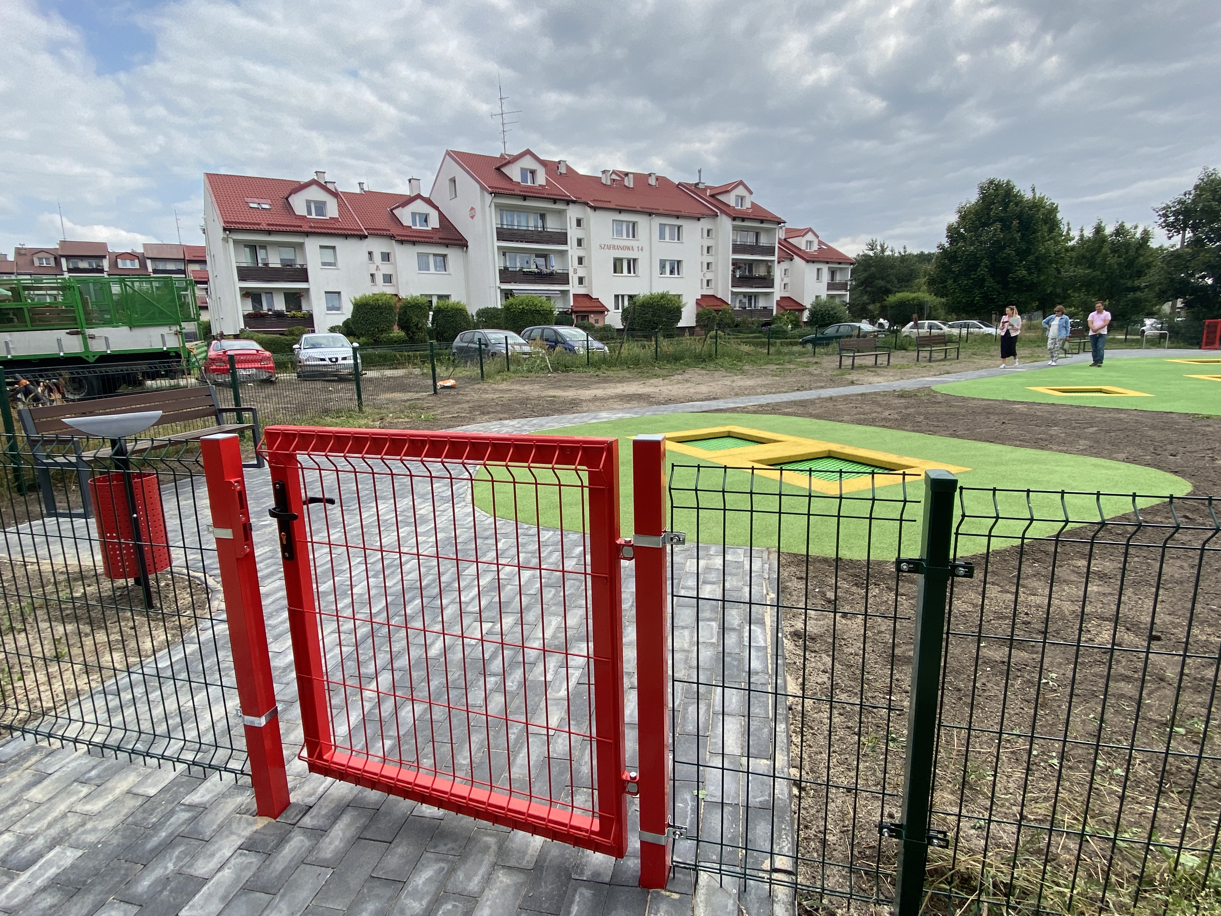 Trampoliny ziemne // fot. ZDiZ