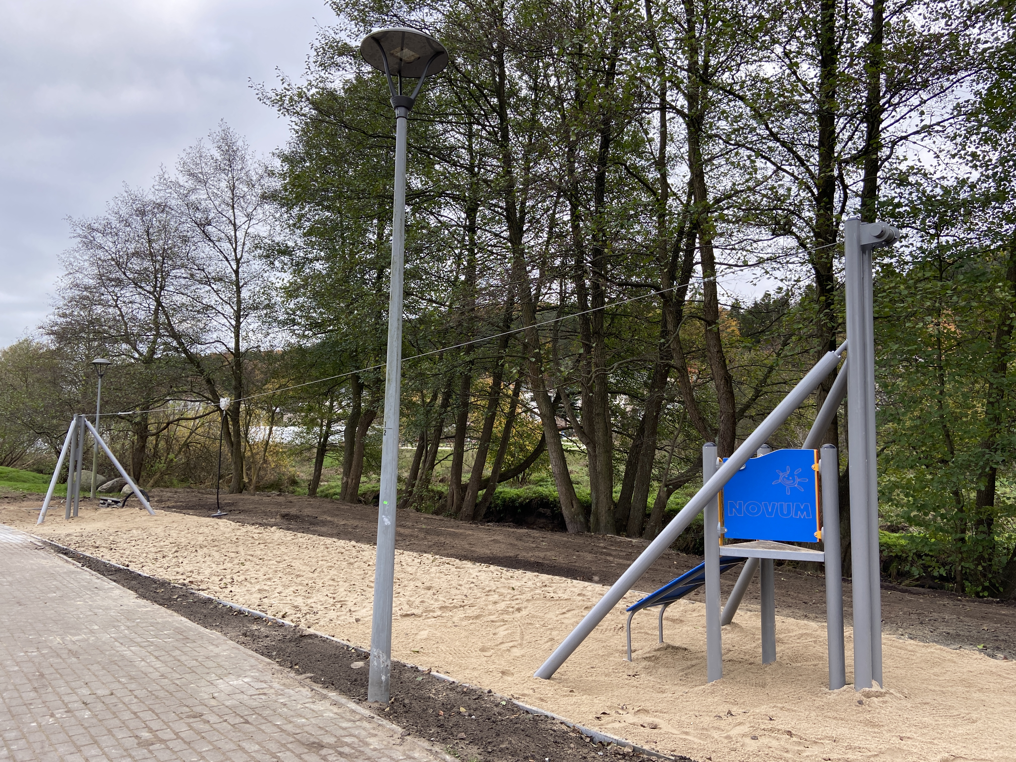 Zjazd linowy o długości 24 m // fot. ZDiZ