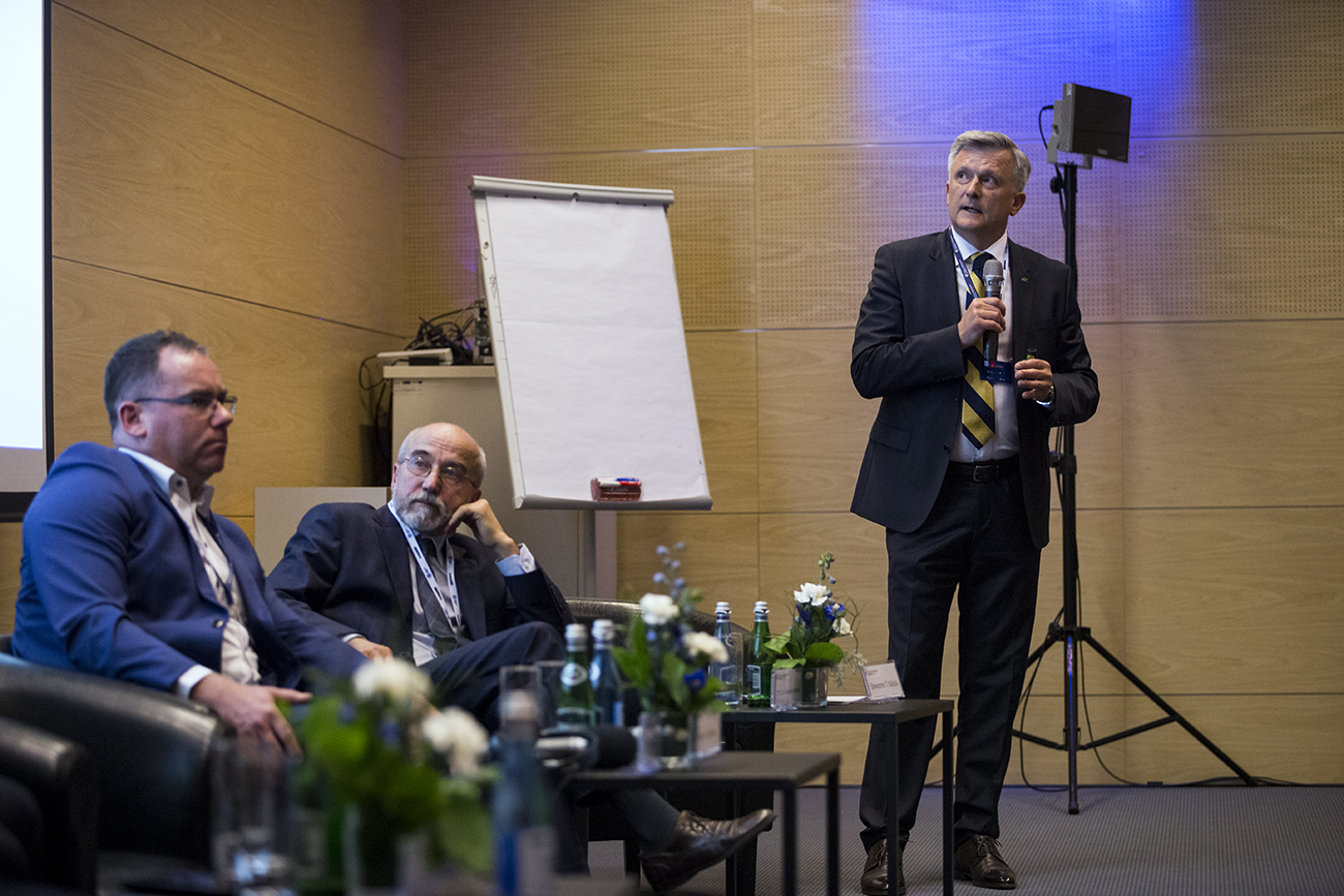 Sławomir Kalicki podczas Forum Gospodarki Morskiej w Gdyni w 2019 roku. Fot. Przemysław Kozłowski / Agencja Rozwoju Gdyni